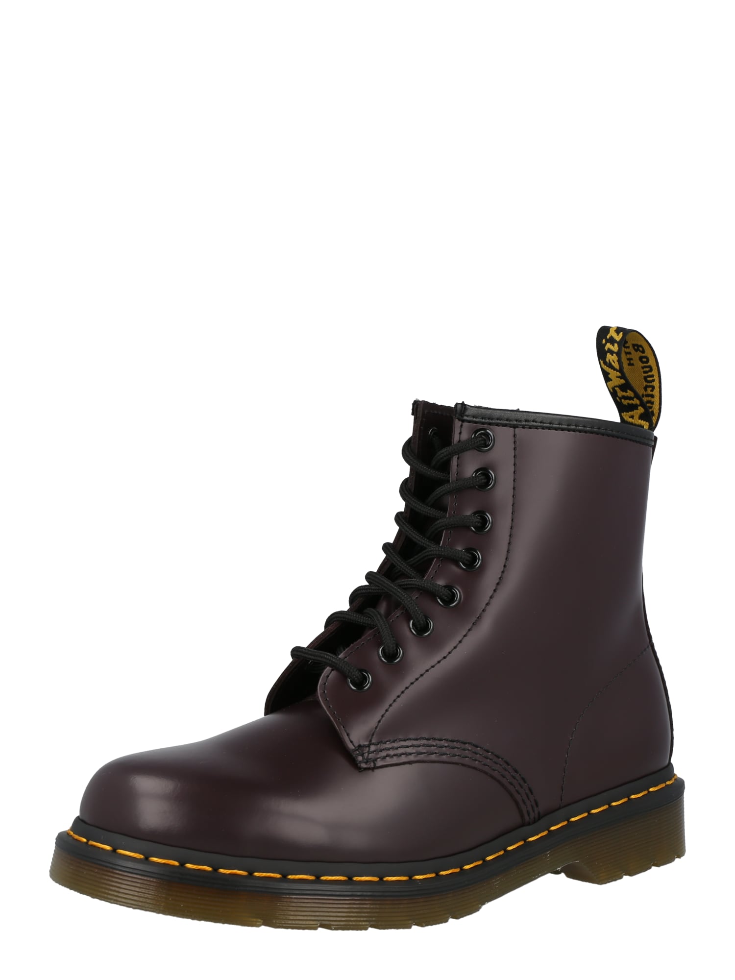 Dr. Martens Gležnarji z vezalkami  rumena / burgund / črna