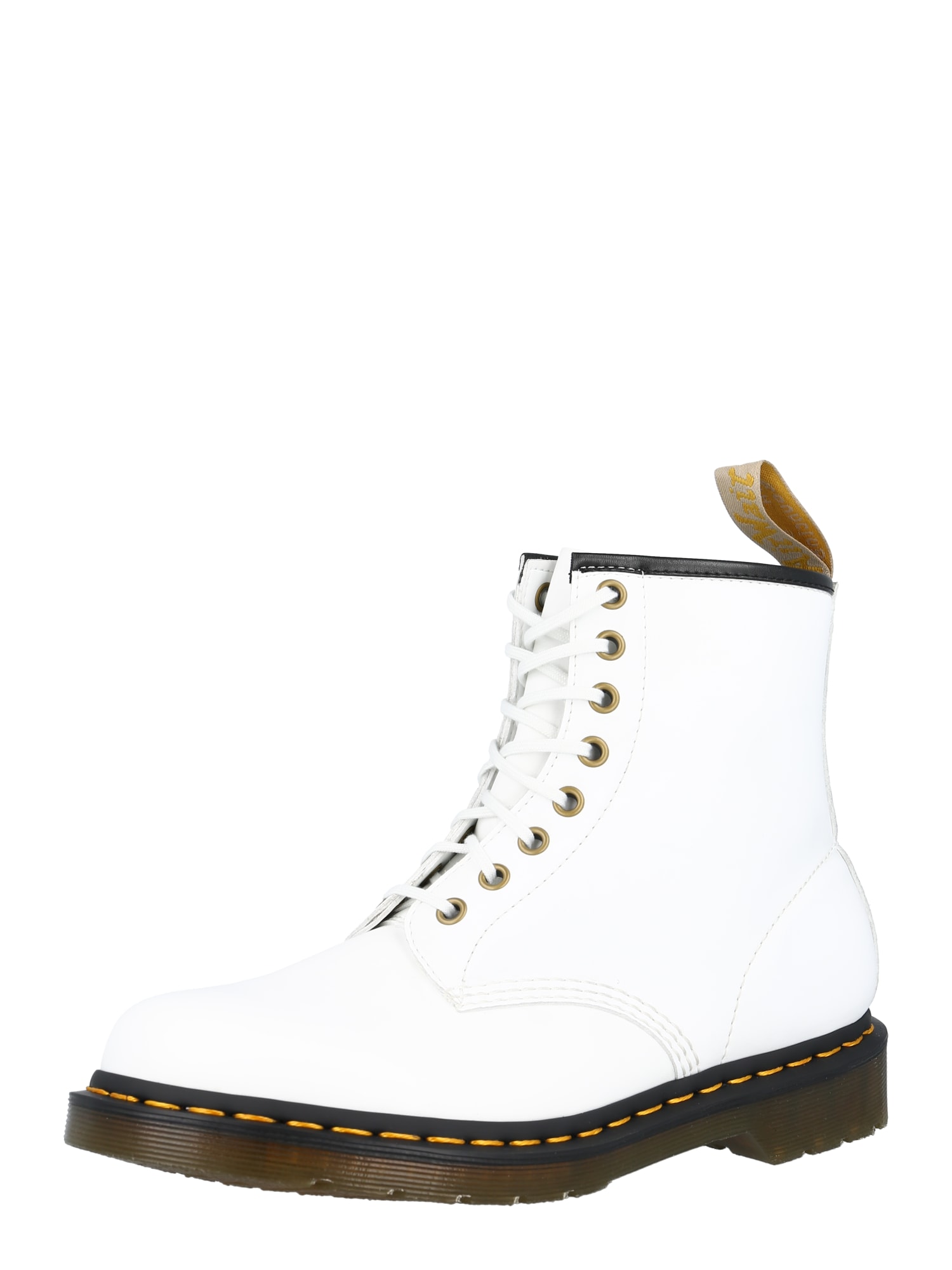 Dr. Martens Gležnarji z vezalkami  rumena / črna / bela