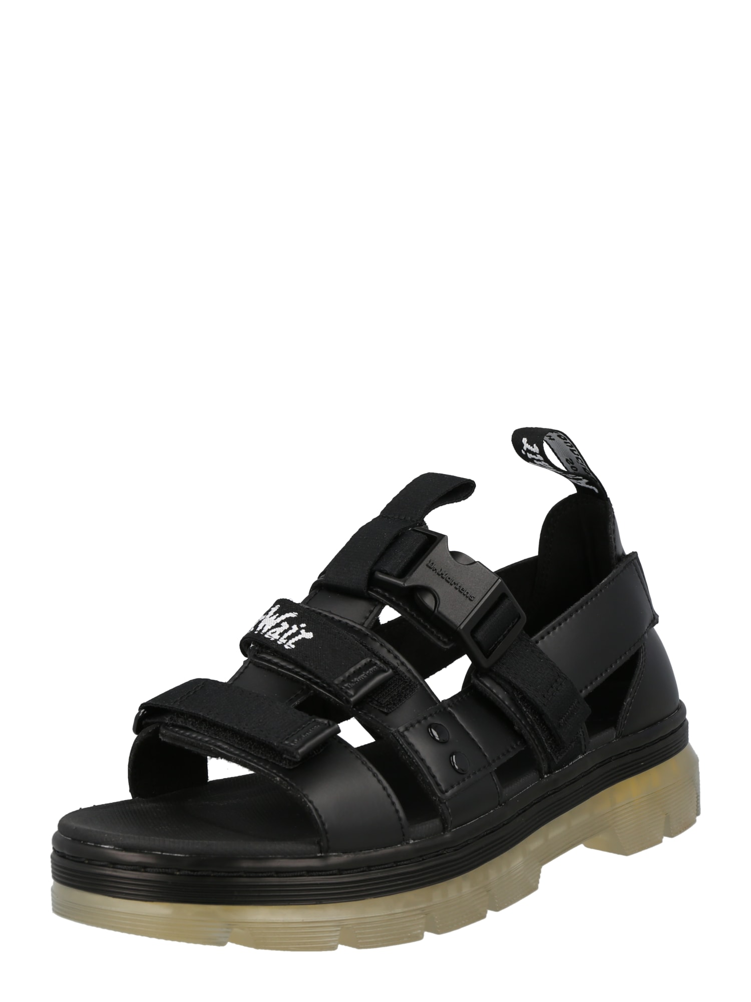 Dr. Martens Pohodni sandali 'PEARSON'  črna / bela