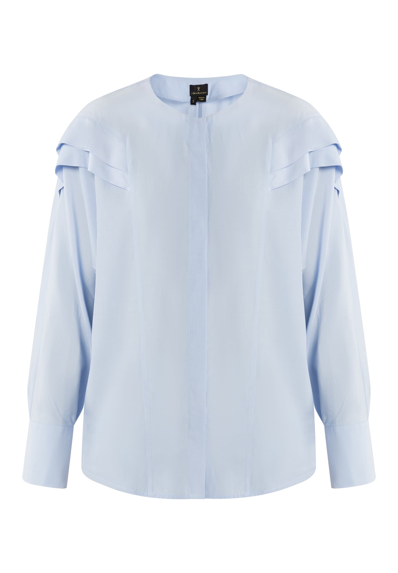 DreiMaster Klassik Bluza  svetlo modra