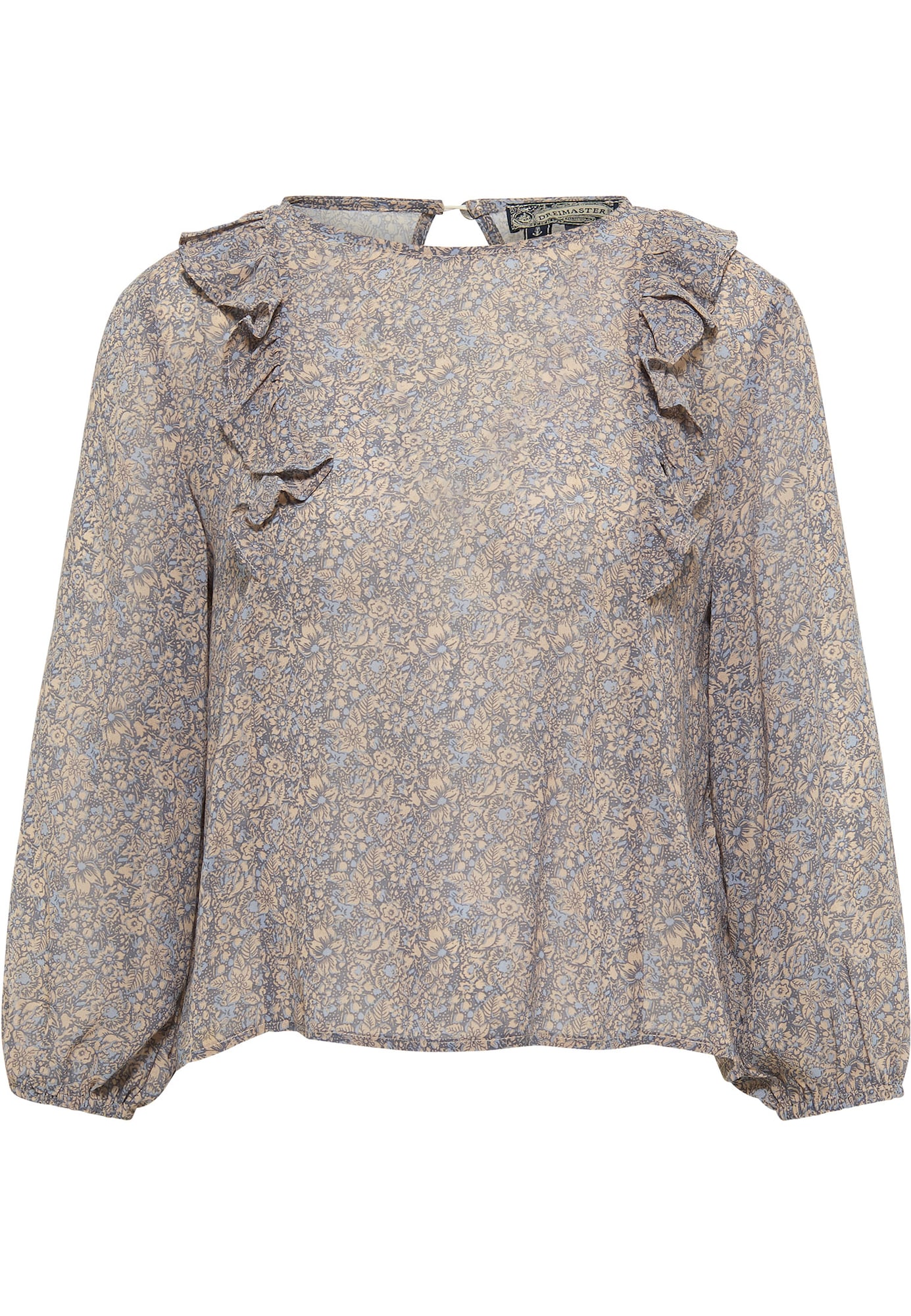 DreiMaster Vintage Bluza  bež / golobje modra