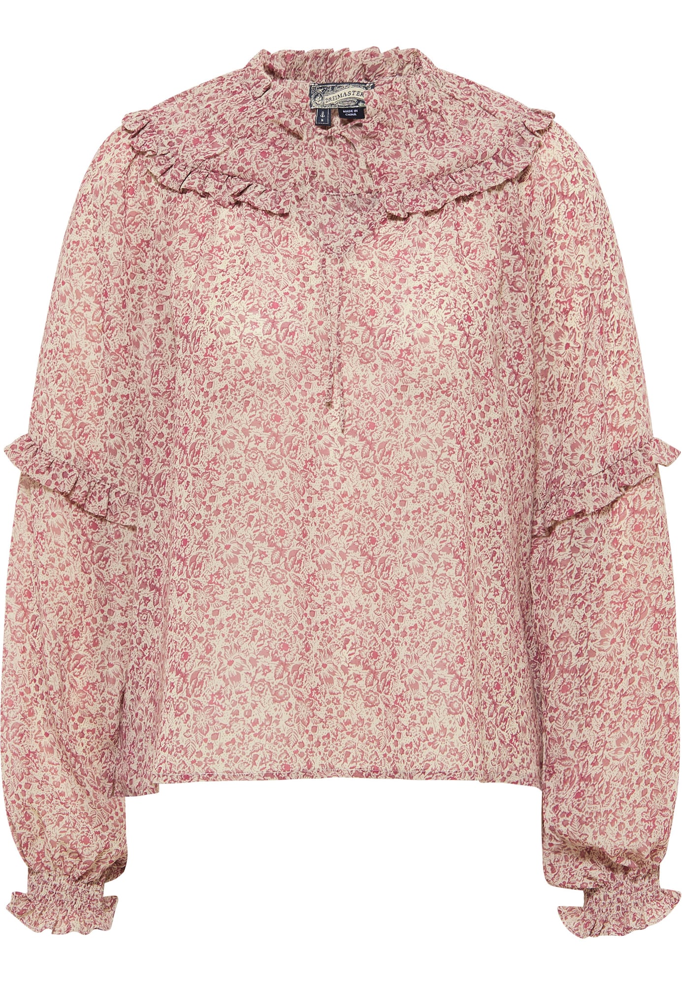DreiMaster Vintage Bluza  kit / pastelno rdeča