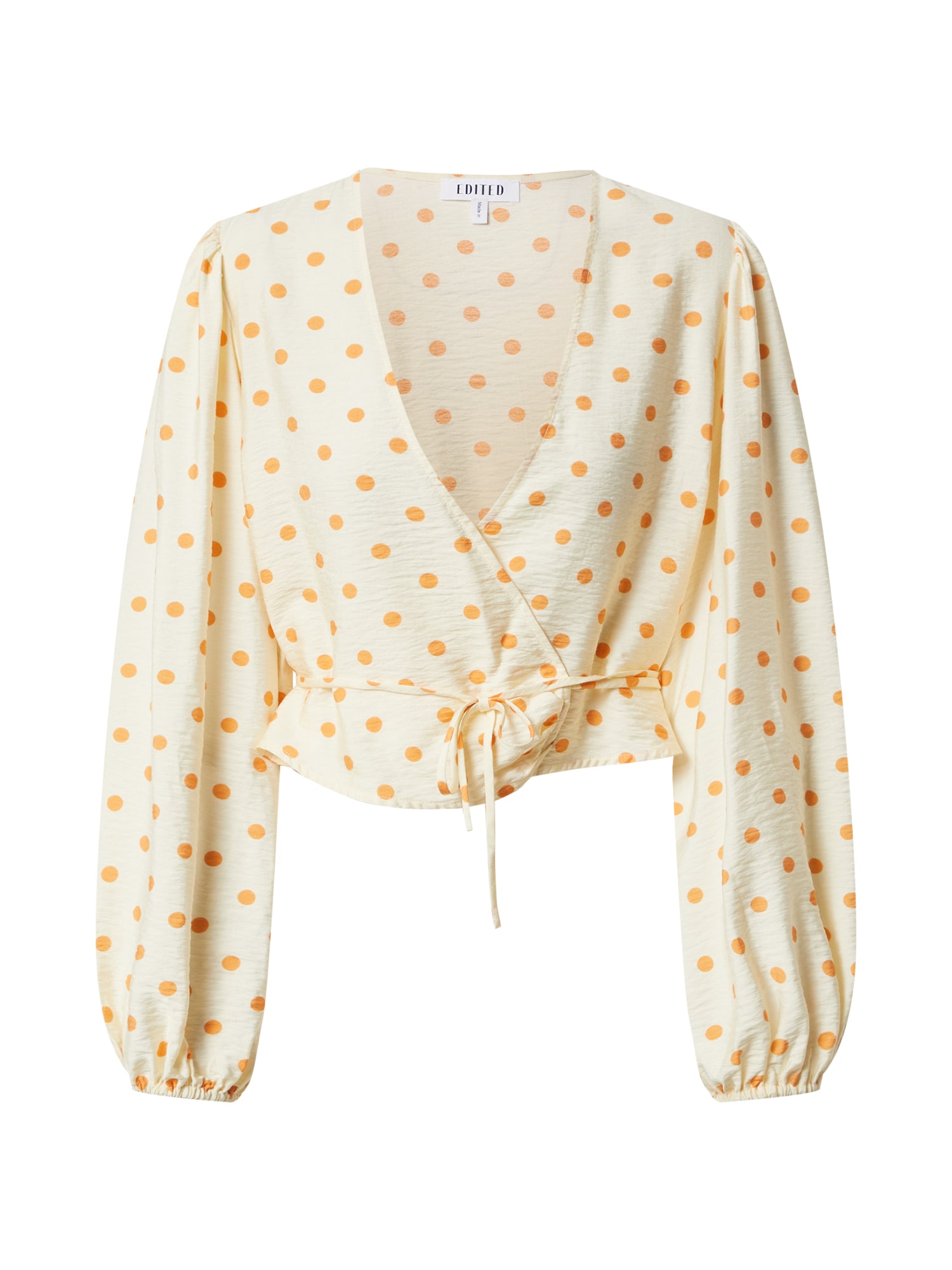 EDITED Bluza 'Belli'  svetlo bež / oranžna
