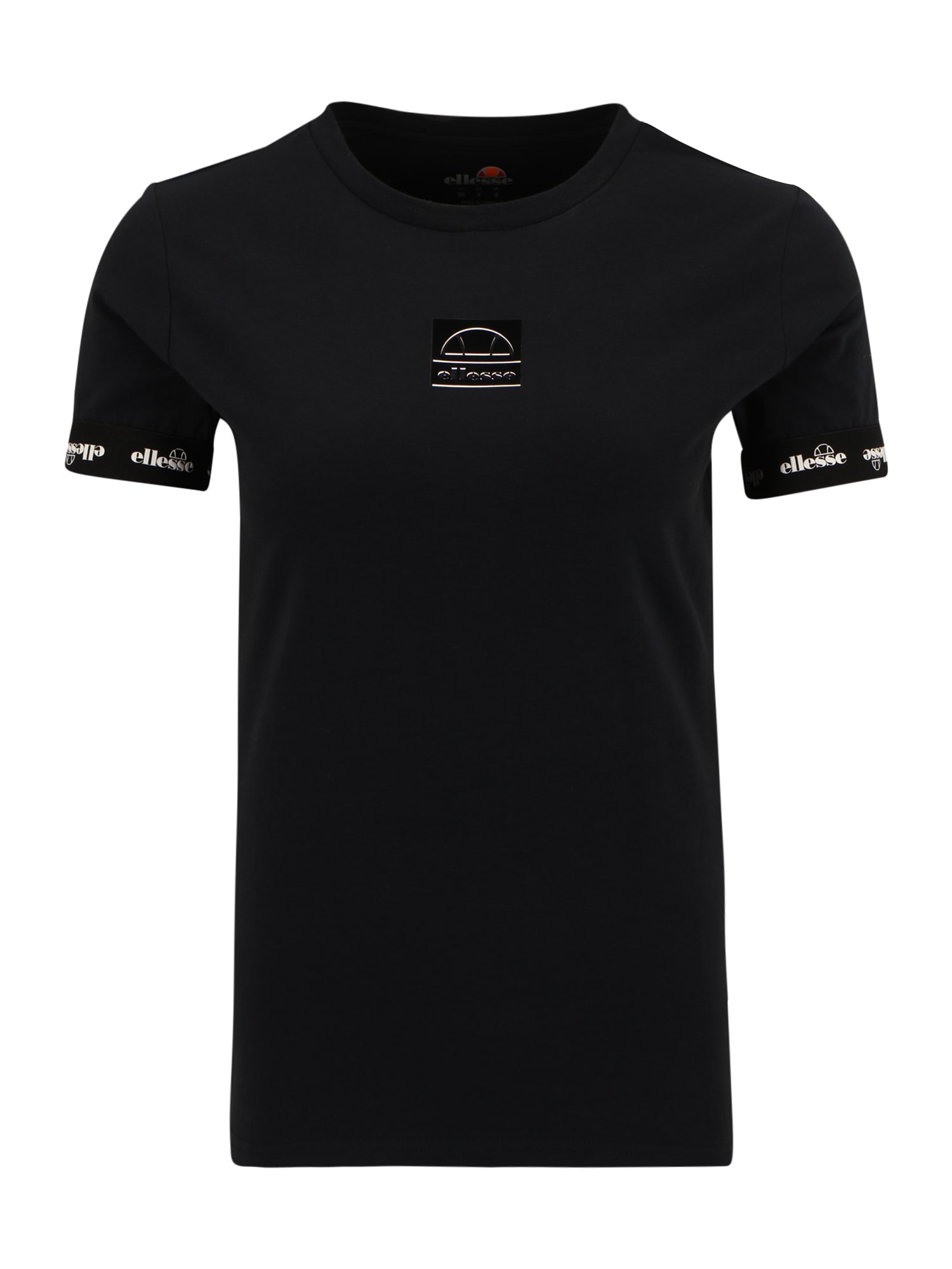 ELLESSE Majica 'Crepuscolo'  črna / bela