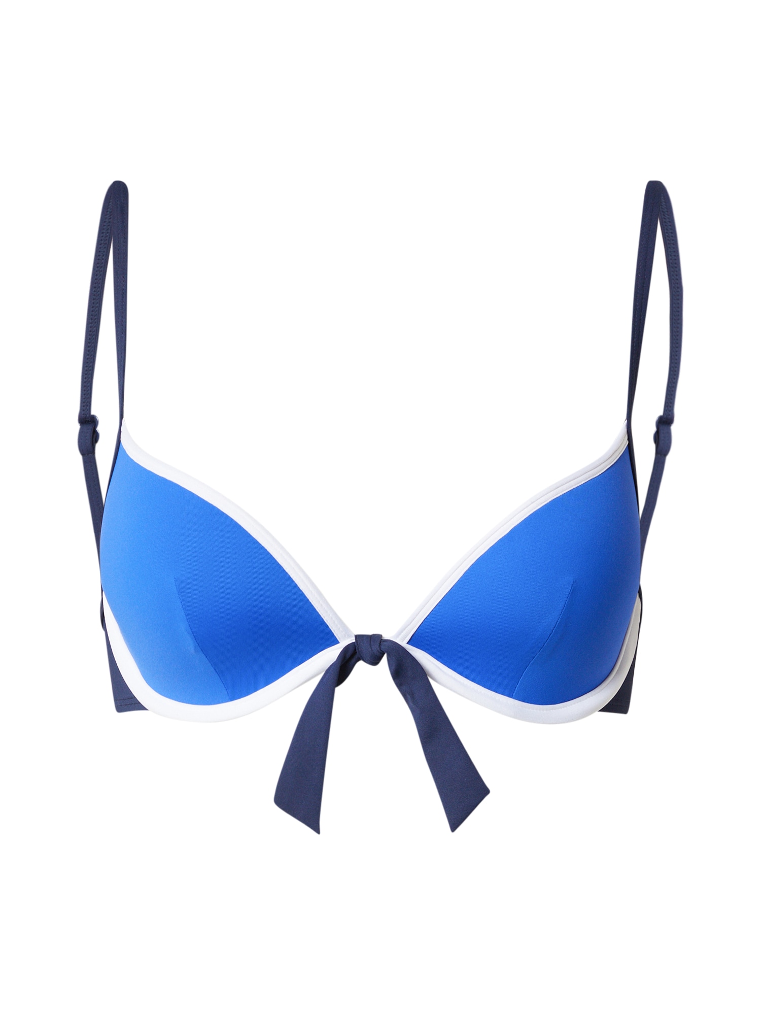 ESPRIT Bikini zgornji del 'MONA BEACH'  mornarska / nebeško modra / bela