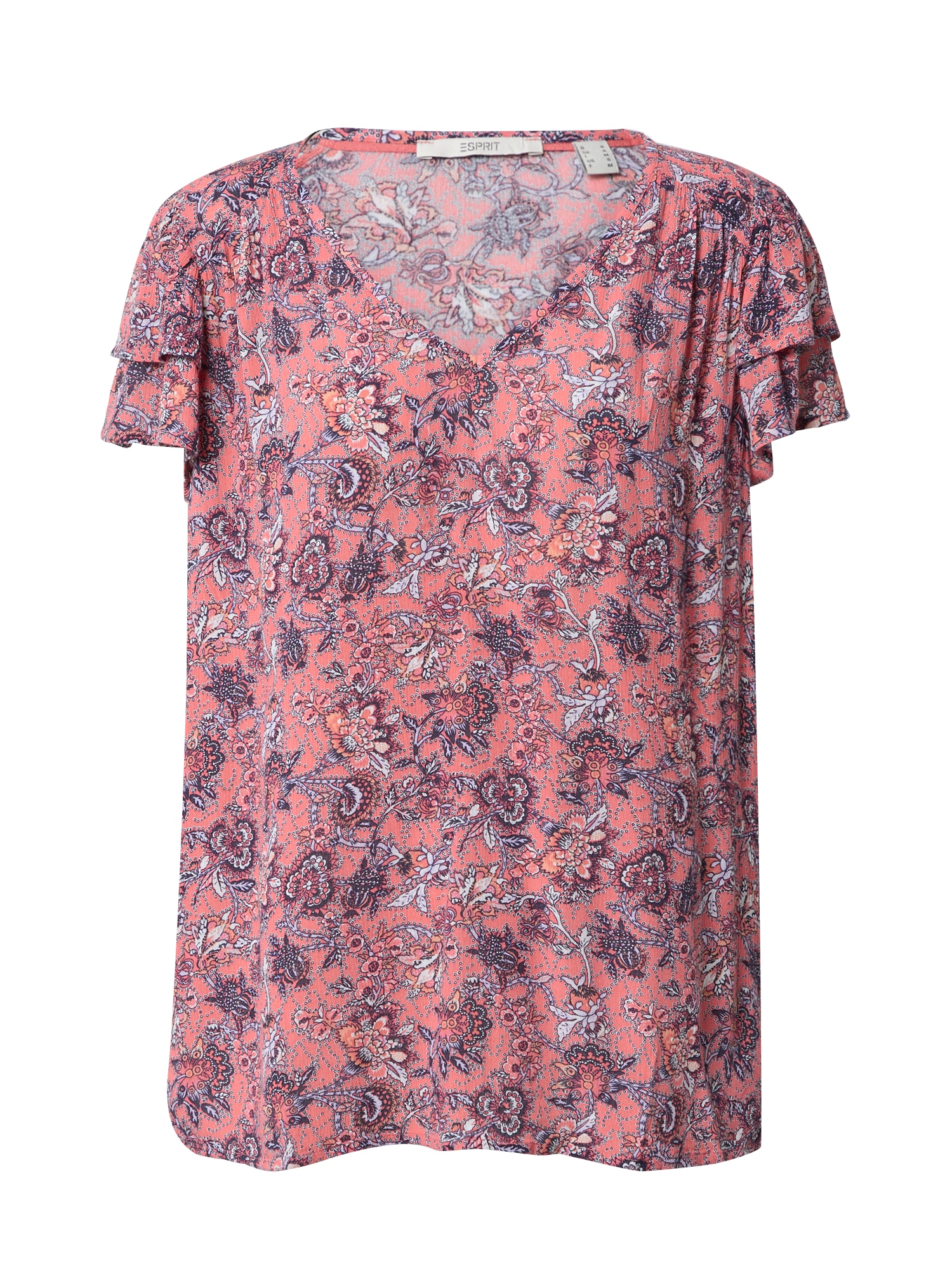 ESPRIT Bluza  mornarska / korala / bela