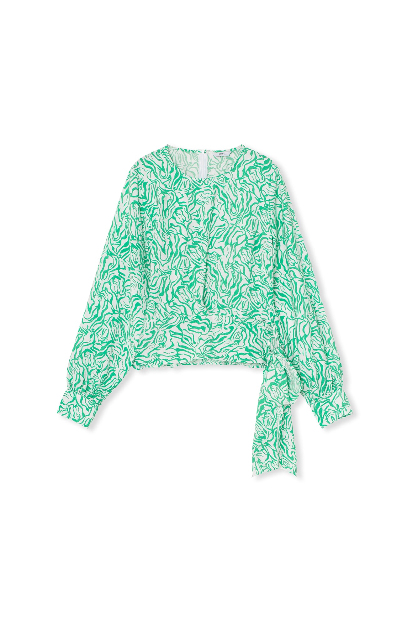 Envii Bluza 'Colby'  žad / bela