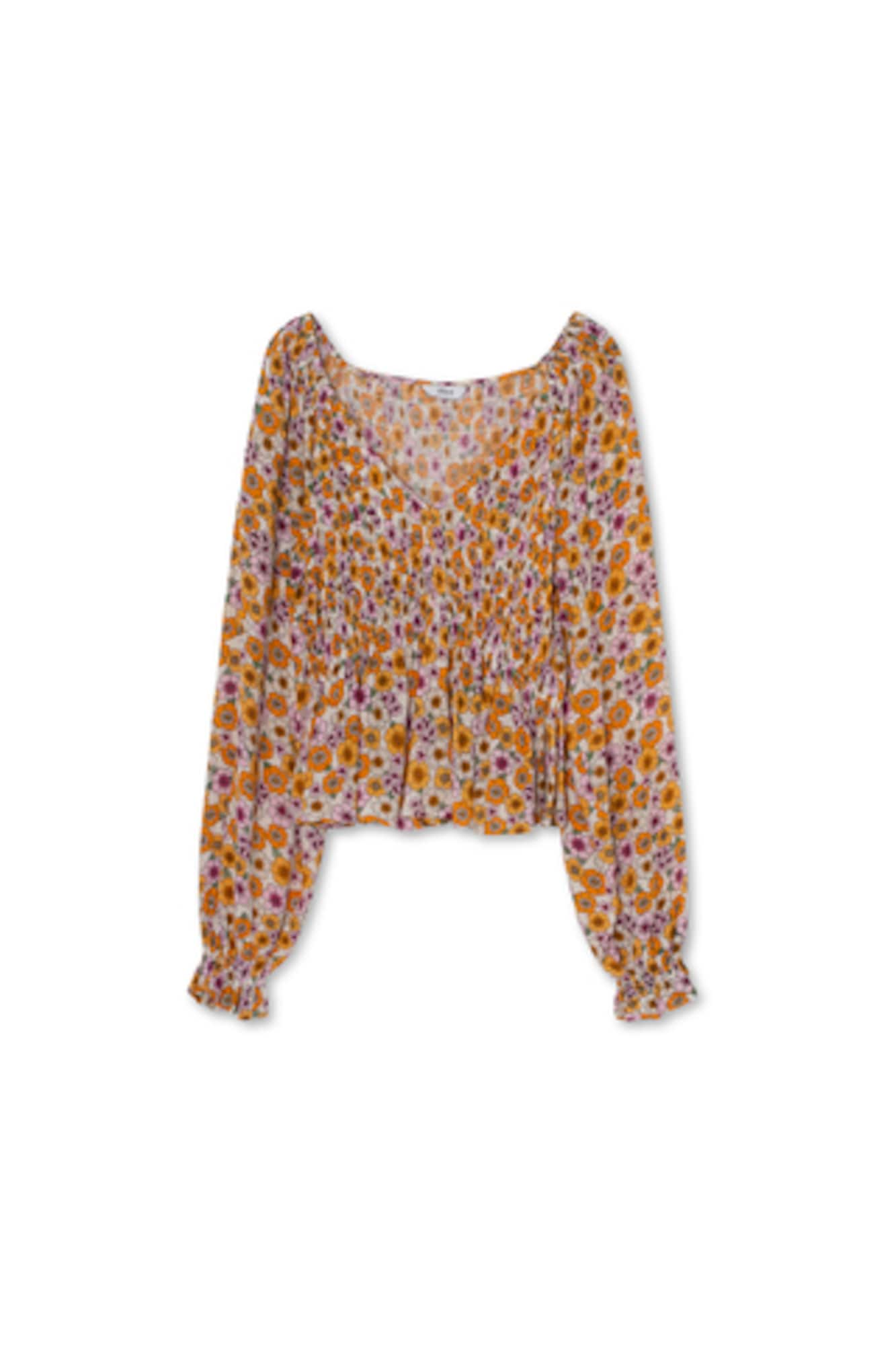 Envii Bluza 'Erica'  zlato-rumena / roza / črna / bela