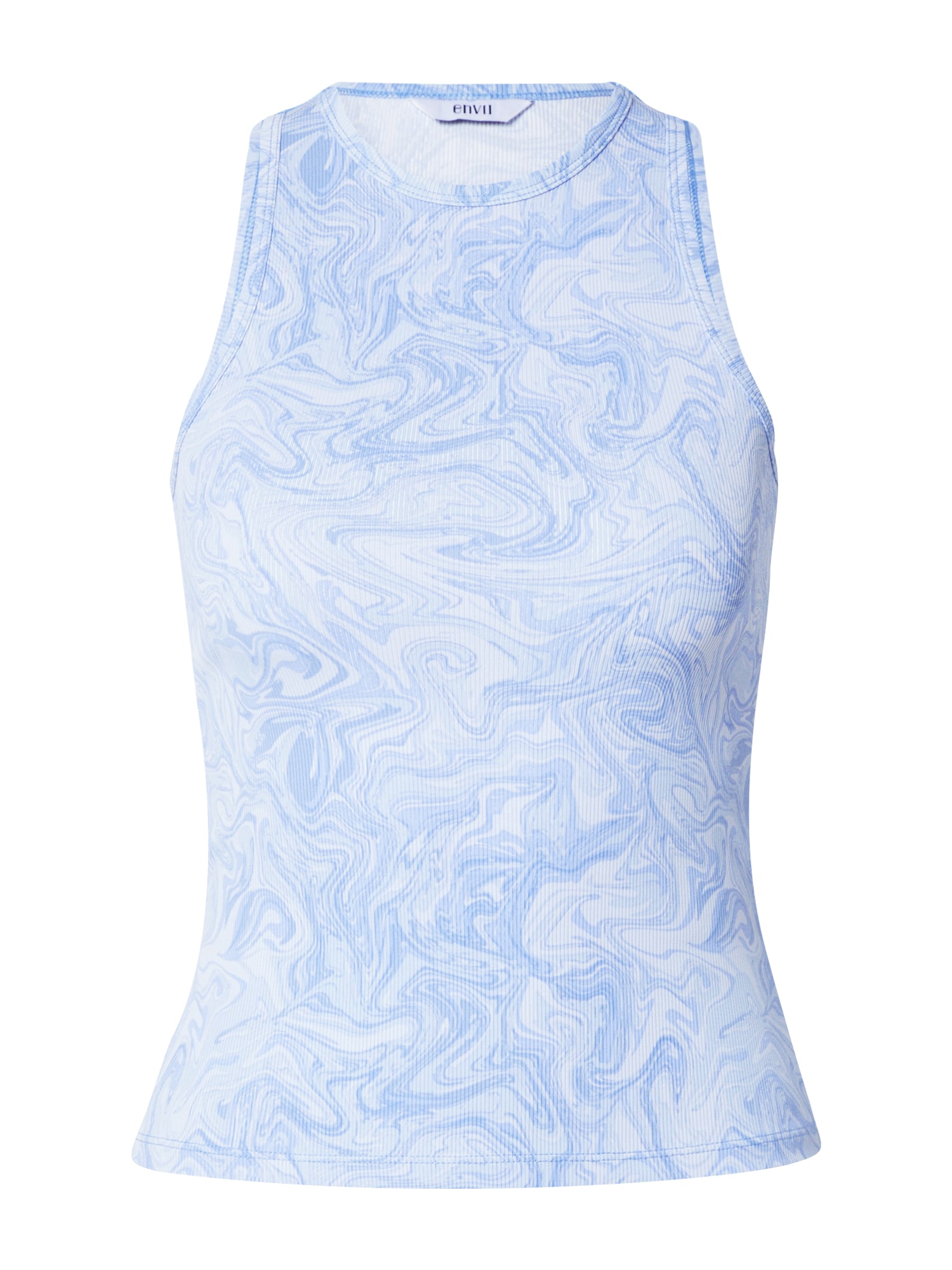 Envii Top 'MELANIE'  pastelno modra / svetlo modra / bela