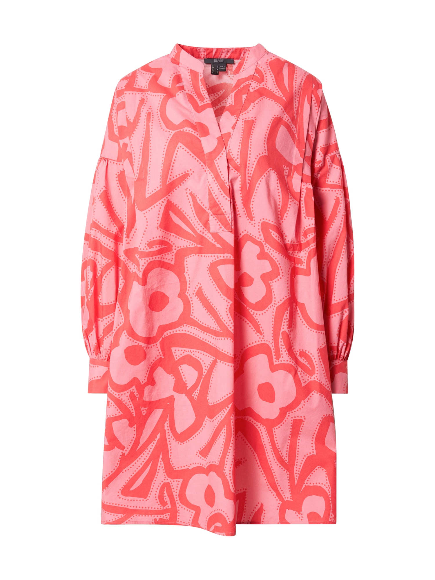 Esprit Collection Dolga srajca  svetlo roza / rdeča