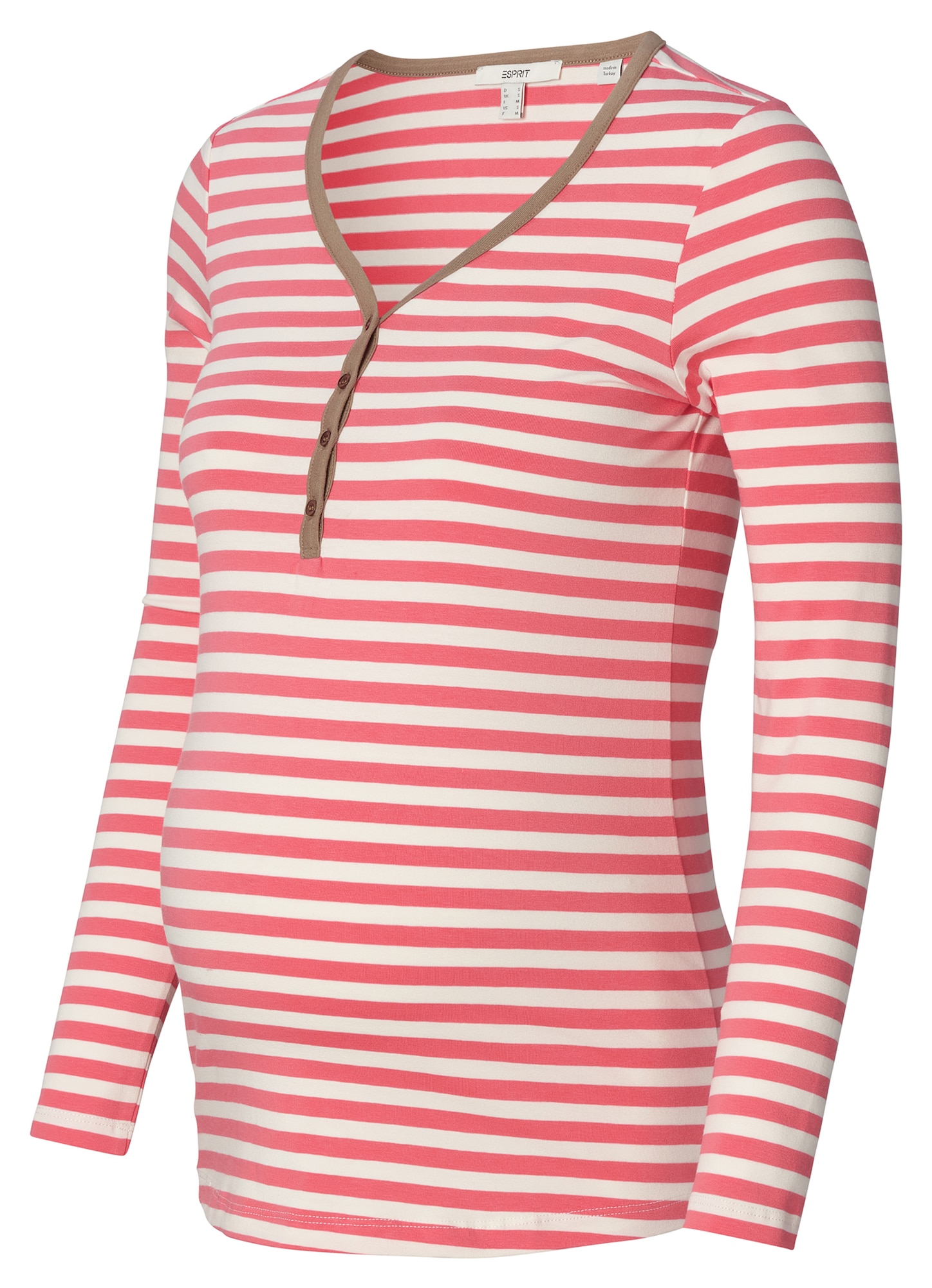 Esprit Maternity Majica  kremna / brokat / rosé