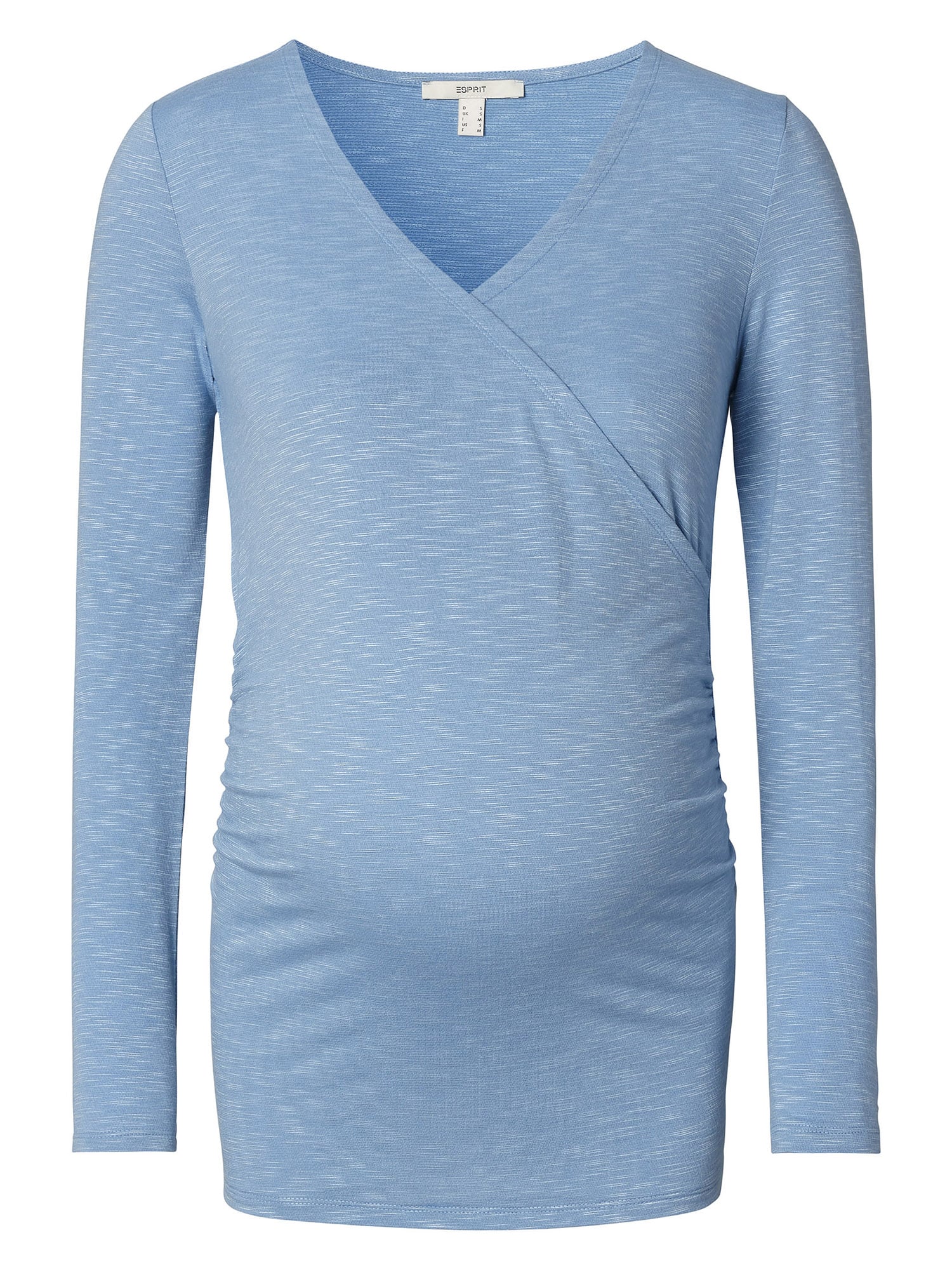 Esprit Maternity Majica  svetlo modra / rdeča / bela