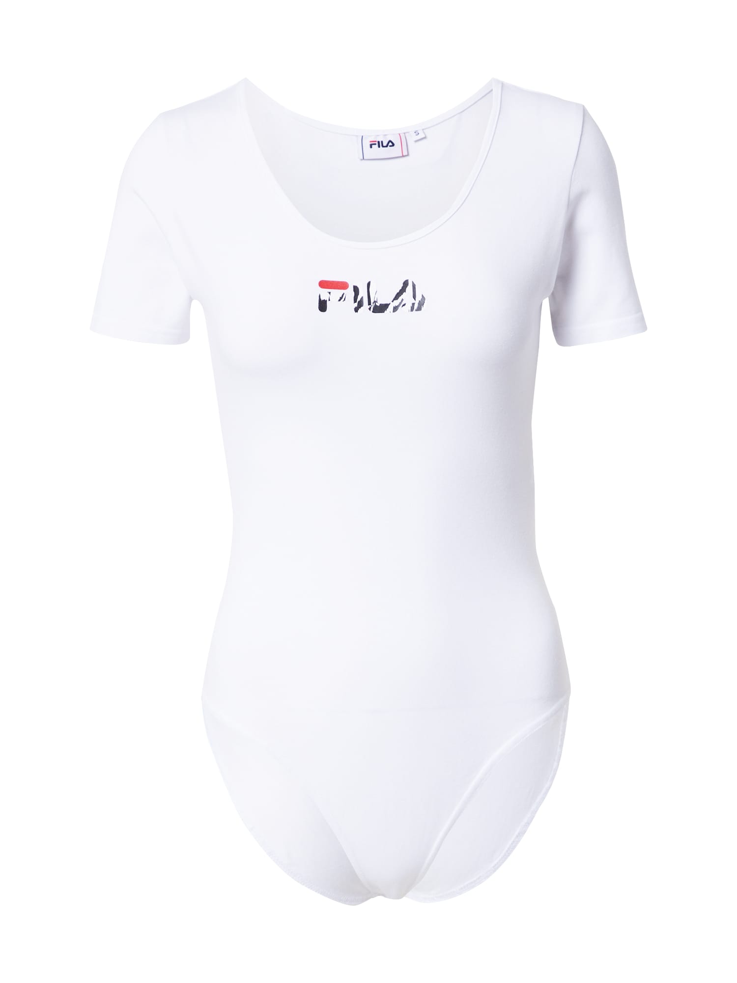 FILA Bodi majica 'BELOVAR'  rdeča / črna / bela