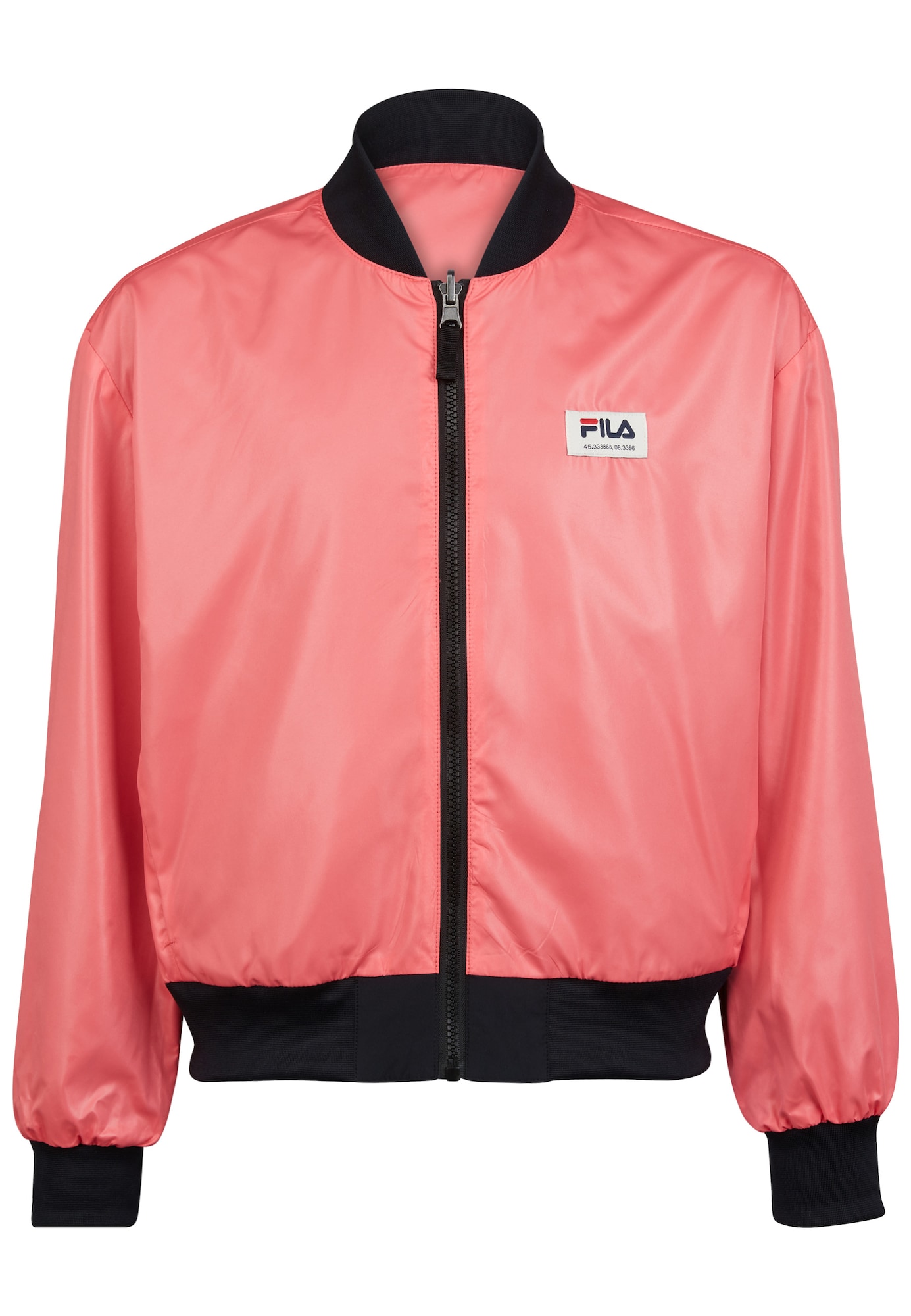 FILA Prehodna jakna  korala / rdeča / črna / bela