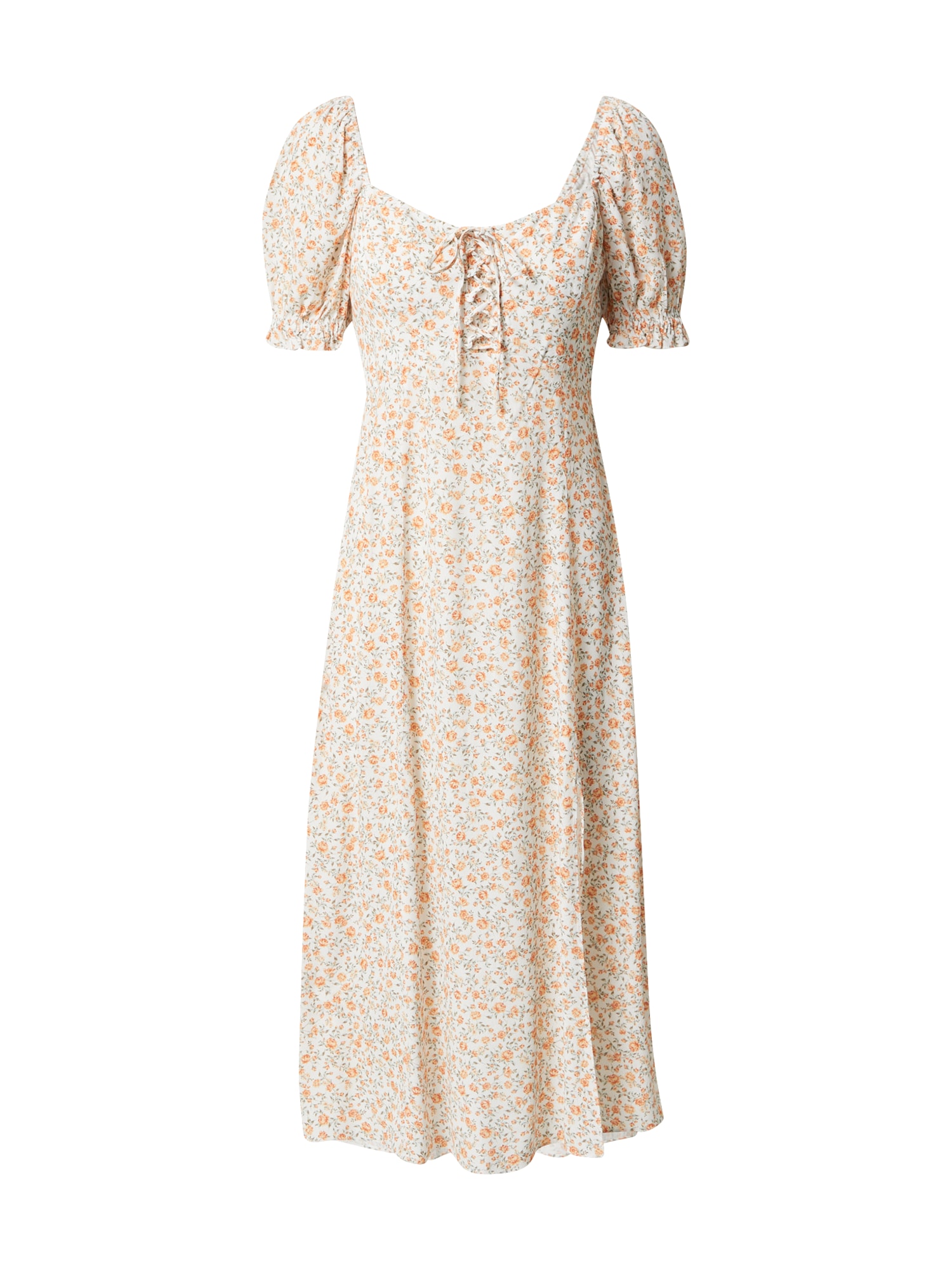 Forever New Obleka 'Mariah Lace'  zelena / breskev / bela