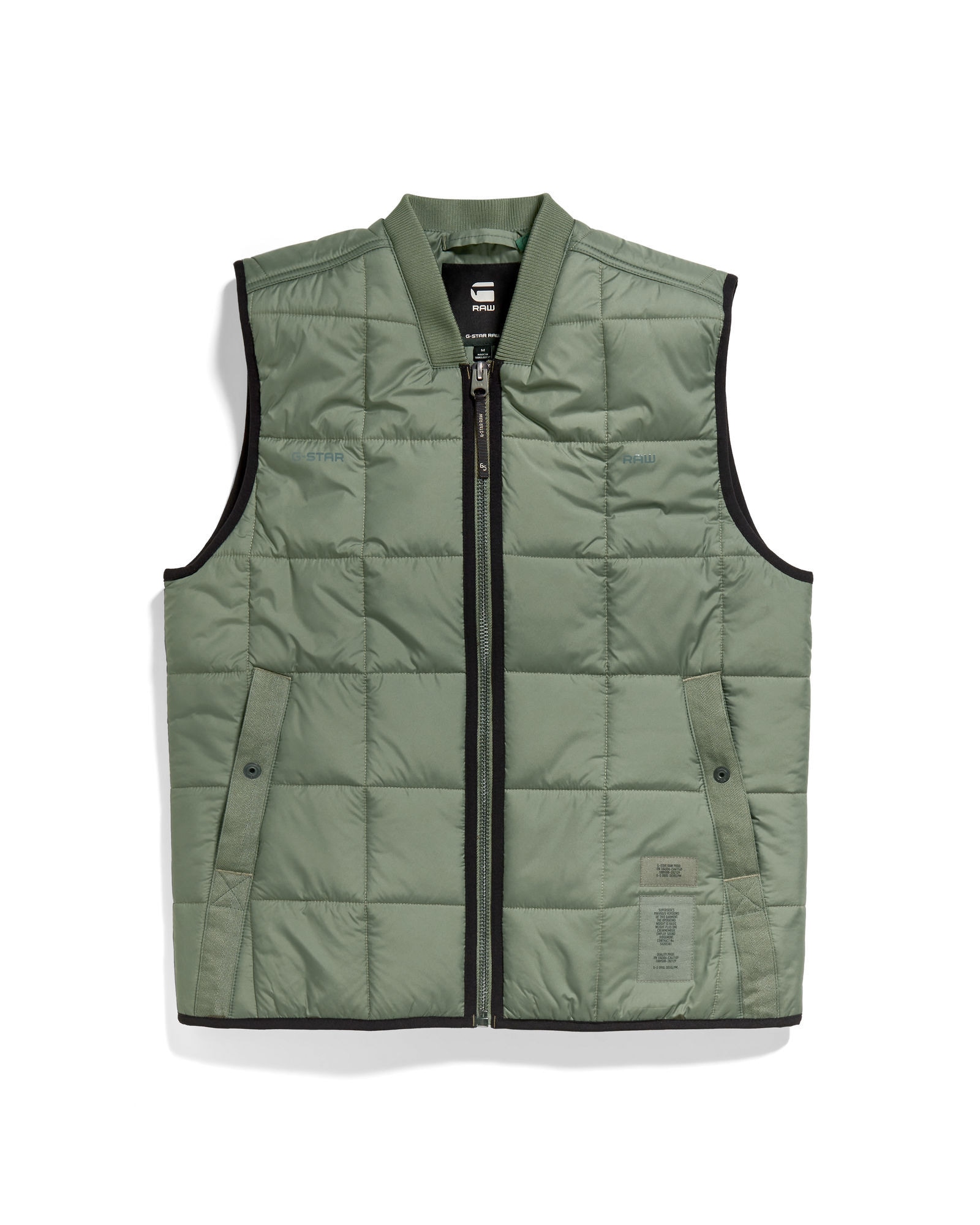 G-Star RAW Brezrokavnik  modra / greige / kaki / črna