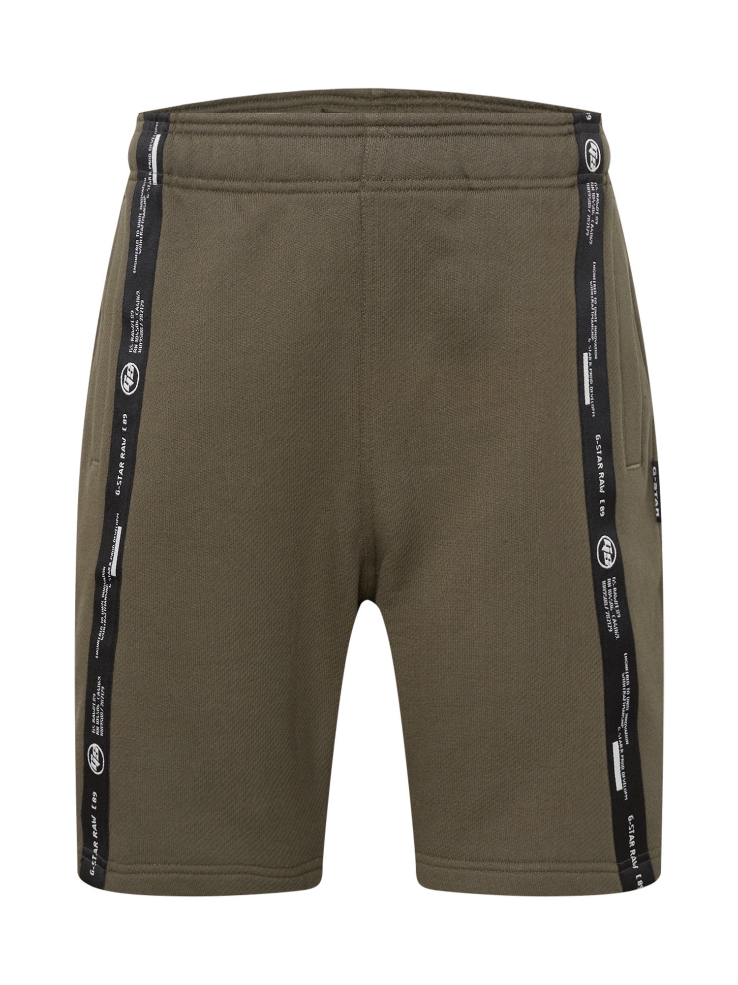 G-Star RAW Hlače  kaki / črna / bela
