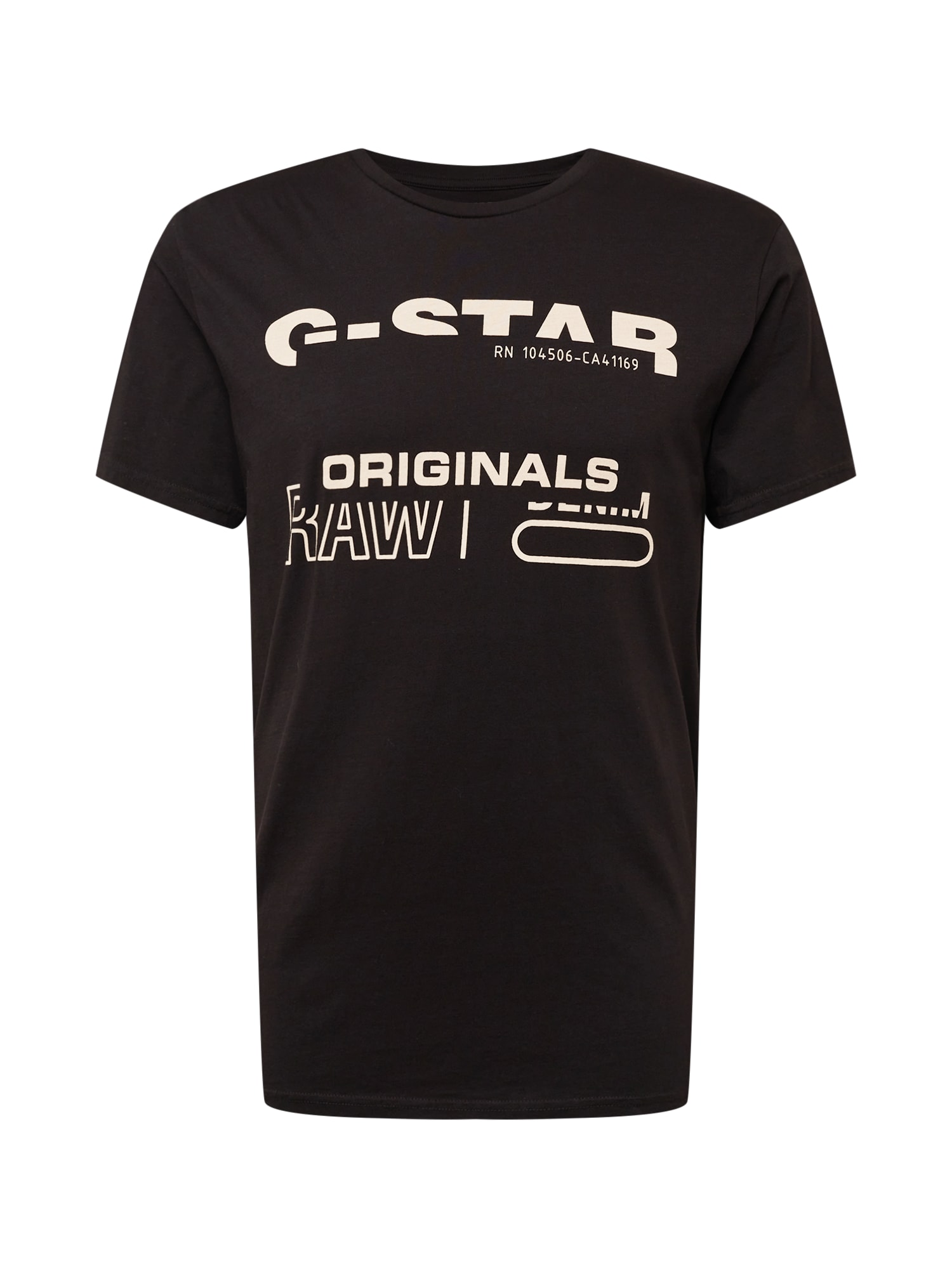 G-Star RAW Majica  bež / črna