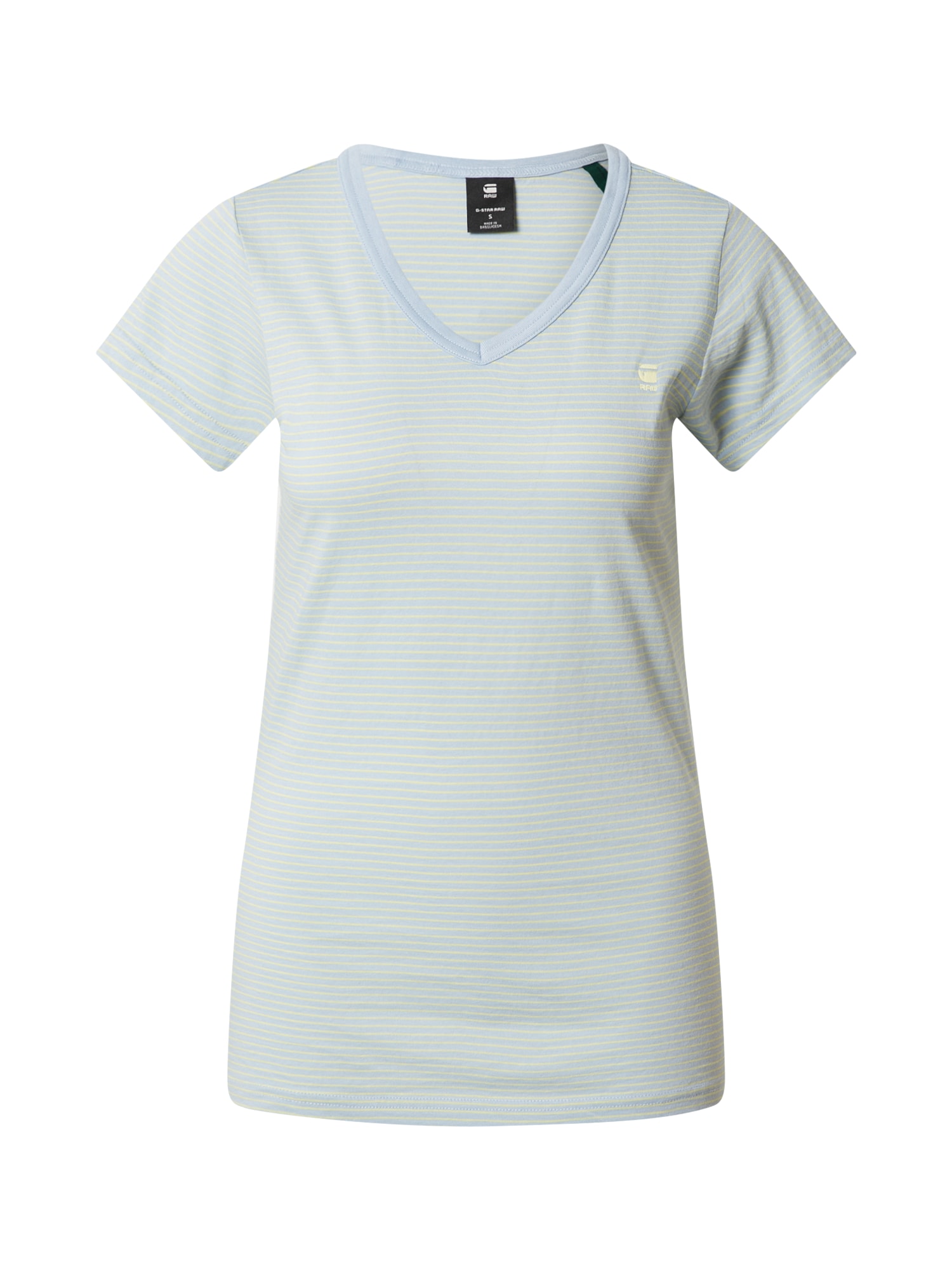 G-Star RAW Majica  pastelno modra / rumena
