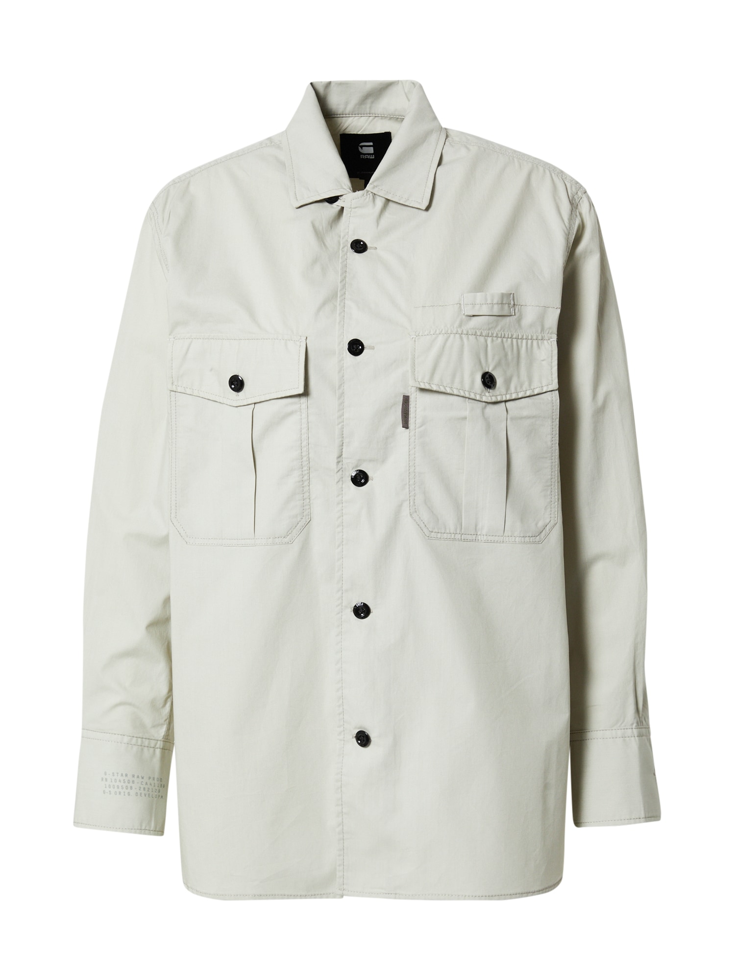 G-Star RAW Prehodna jakna 'Officer'  svetlo siva