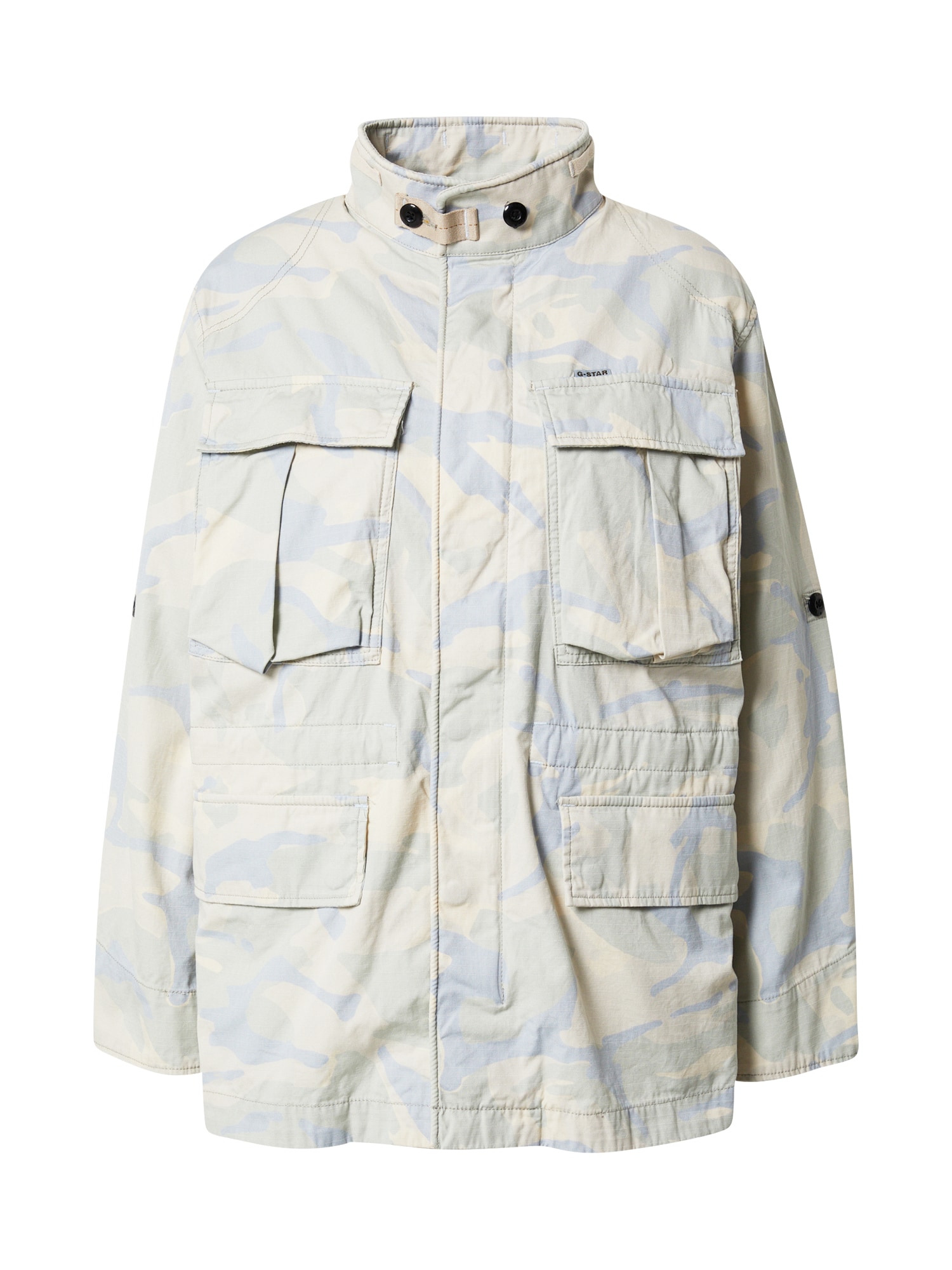 G-Star RAW Prehodna jakna  pastelno modra / svetlo modra / jajčna lupina