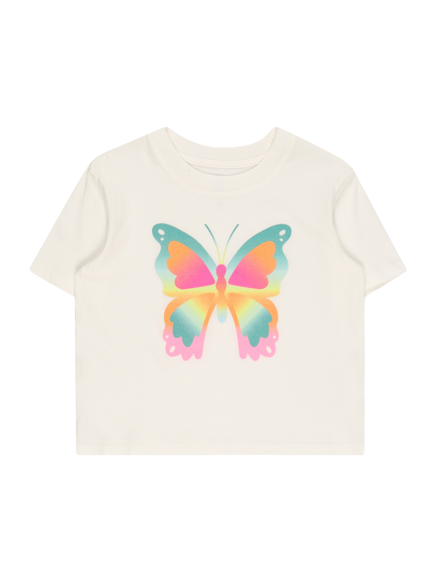 GAP Majica 'MAY'  pastelno modra / neonsko rumena / neonsko oranžna / fuksija / off-bela
