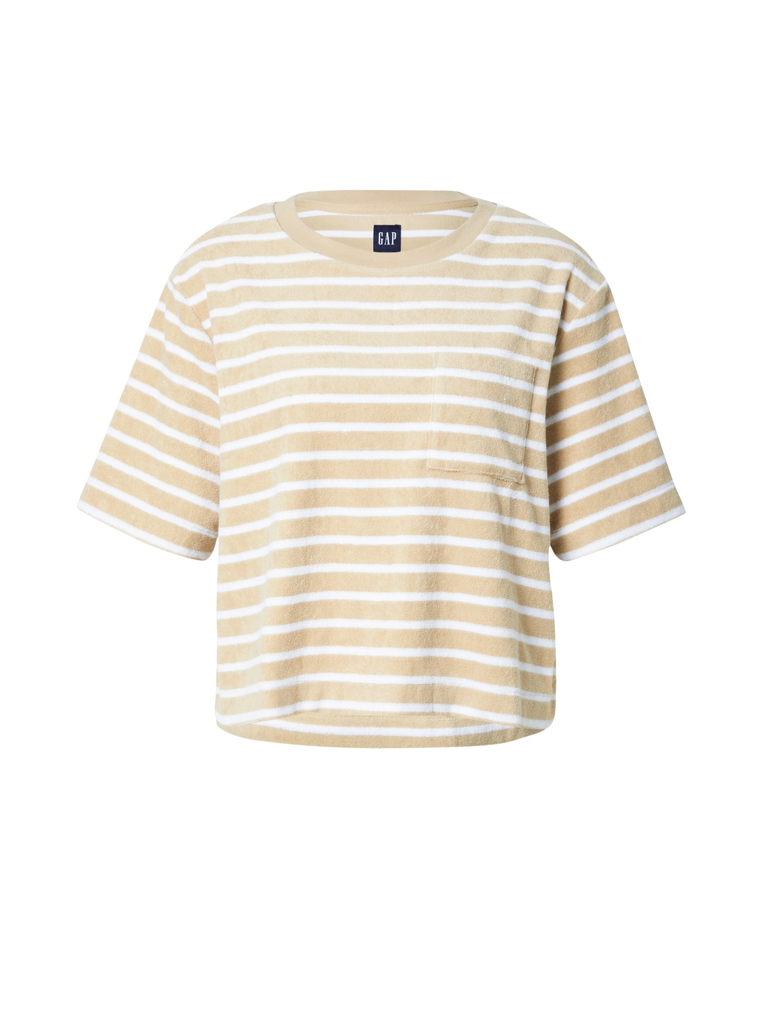 GAP Majica  kremna / bela