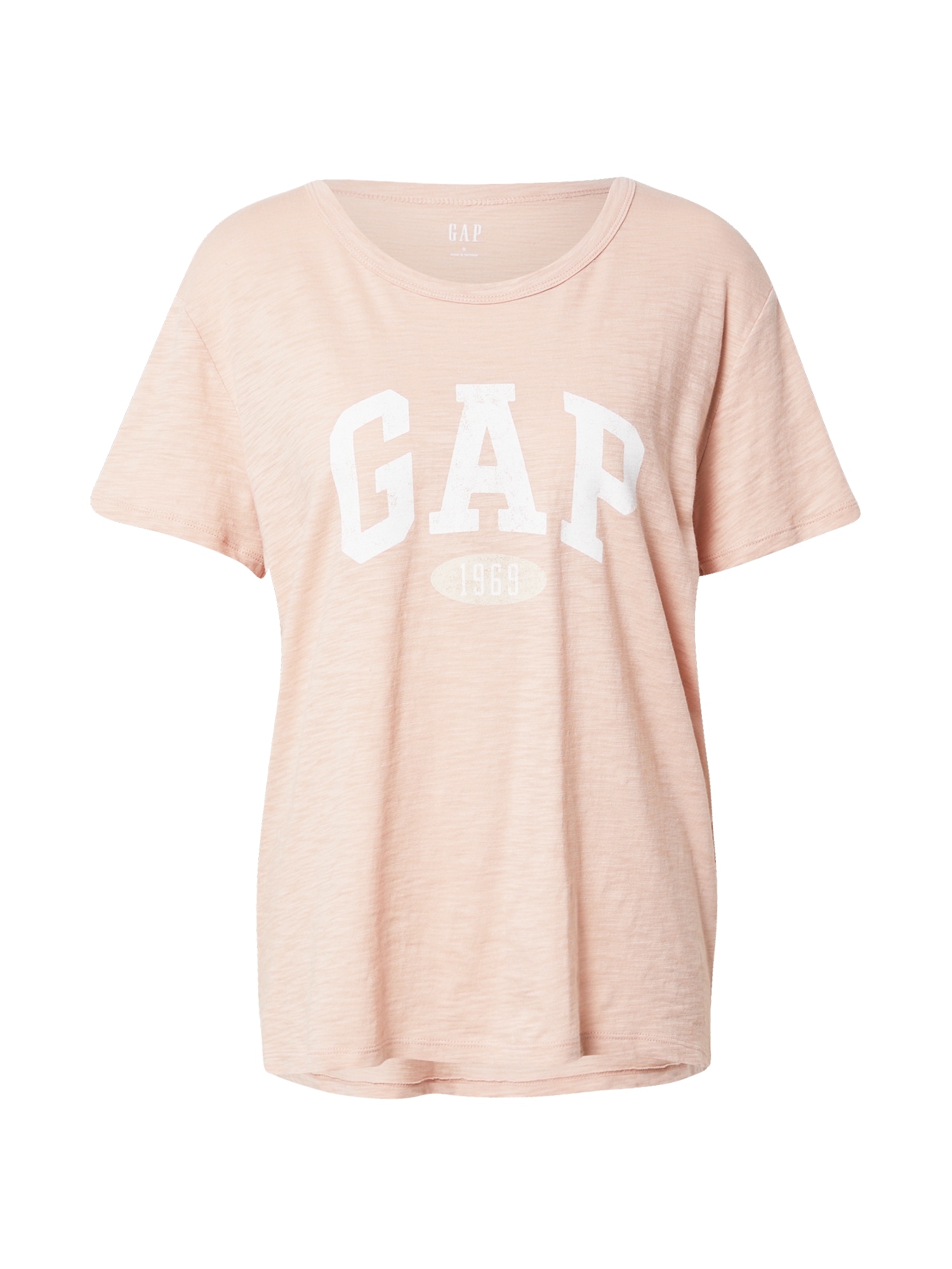 GAP Majica  roza / bela