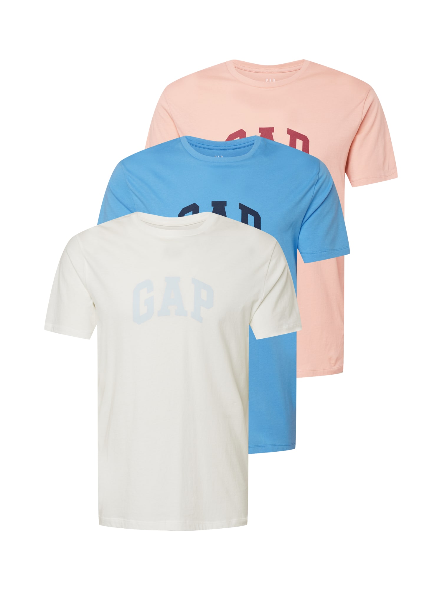 GAP Majica  svetlo modra / temno modra / roza / pitaja / bela
