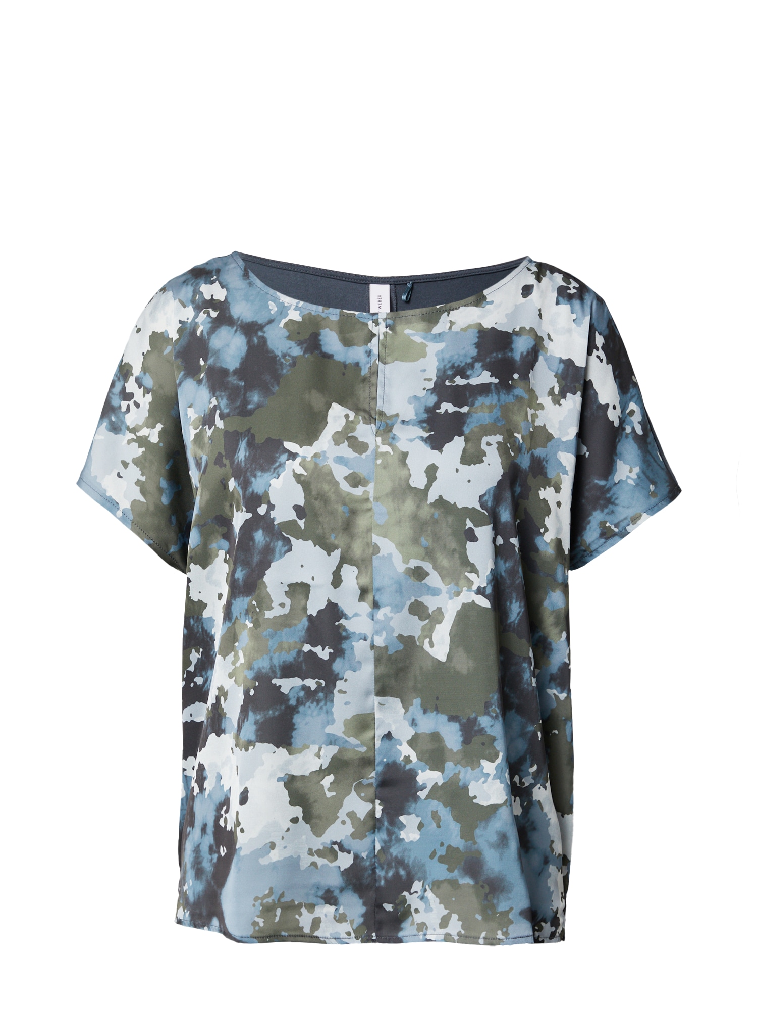 GERRY WEBER Majica 'Timeless'  golobje modra / pastelno modra / oliva