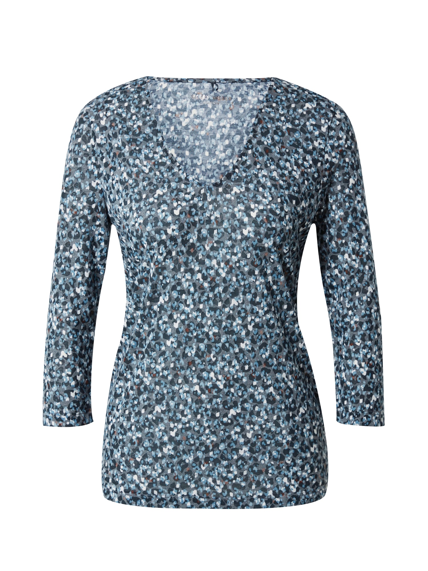 GERRY WEBER Majica  modra / črna / bela