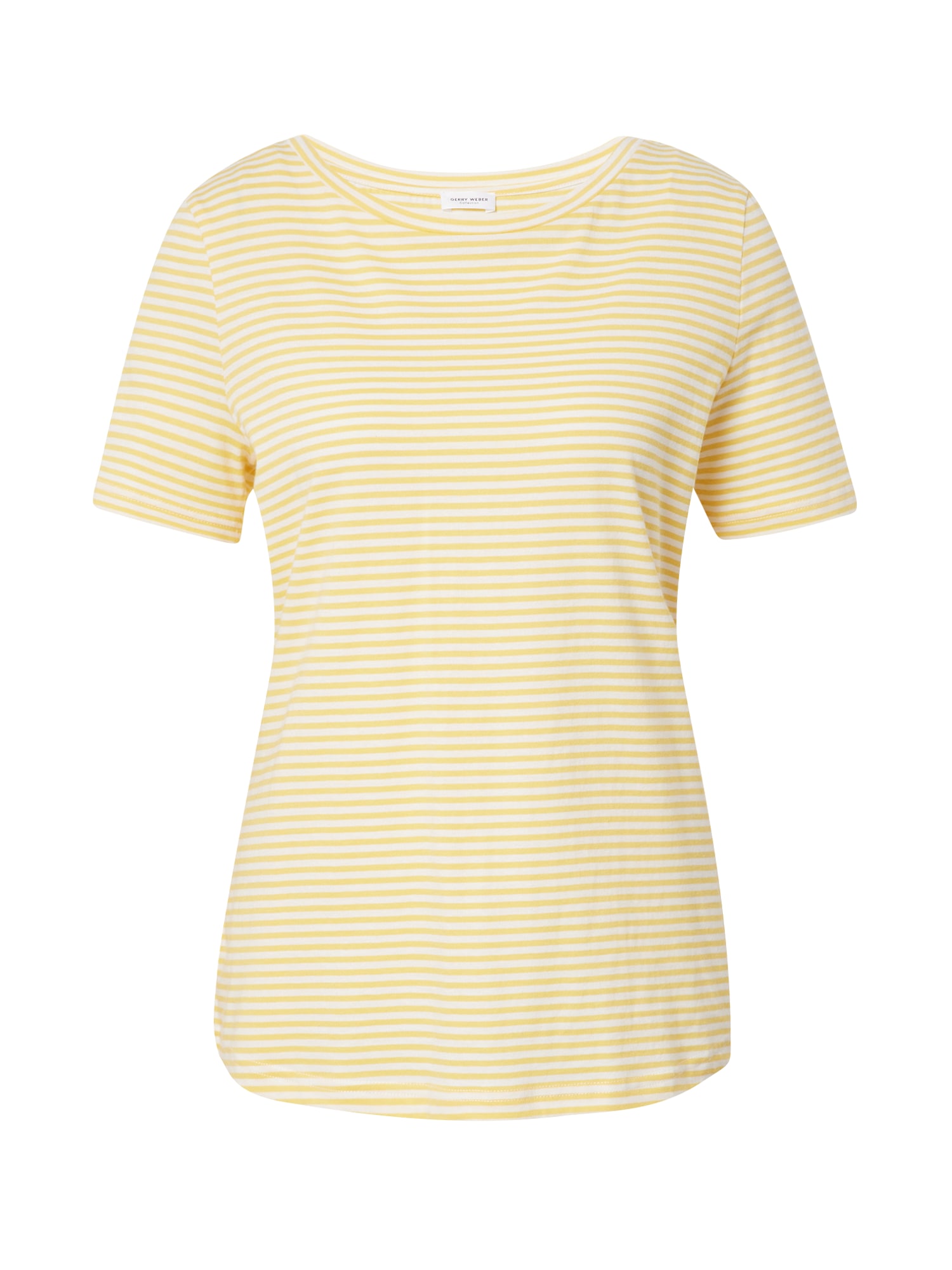 GERRY WEBER Majica  rumena / bela