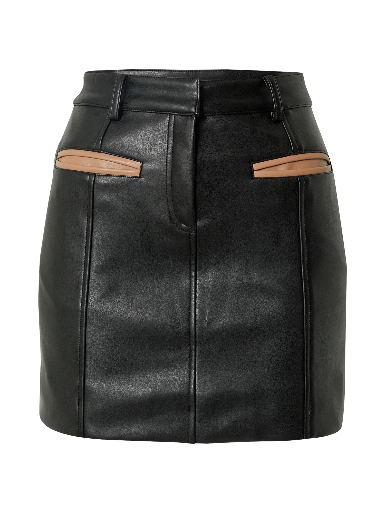 GLAMOROUS Krilo  karamel / črna