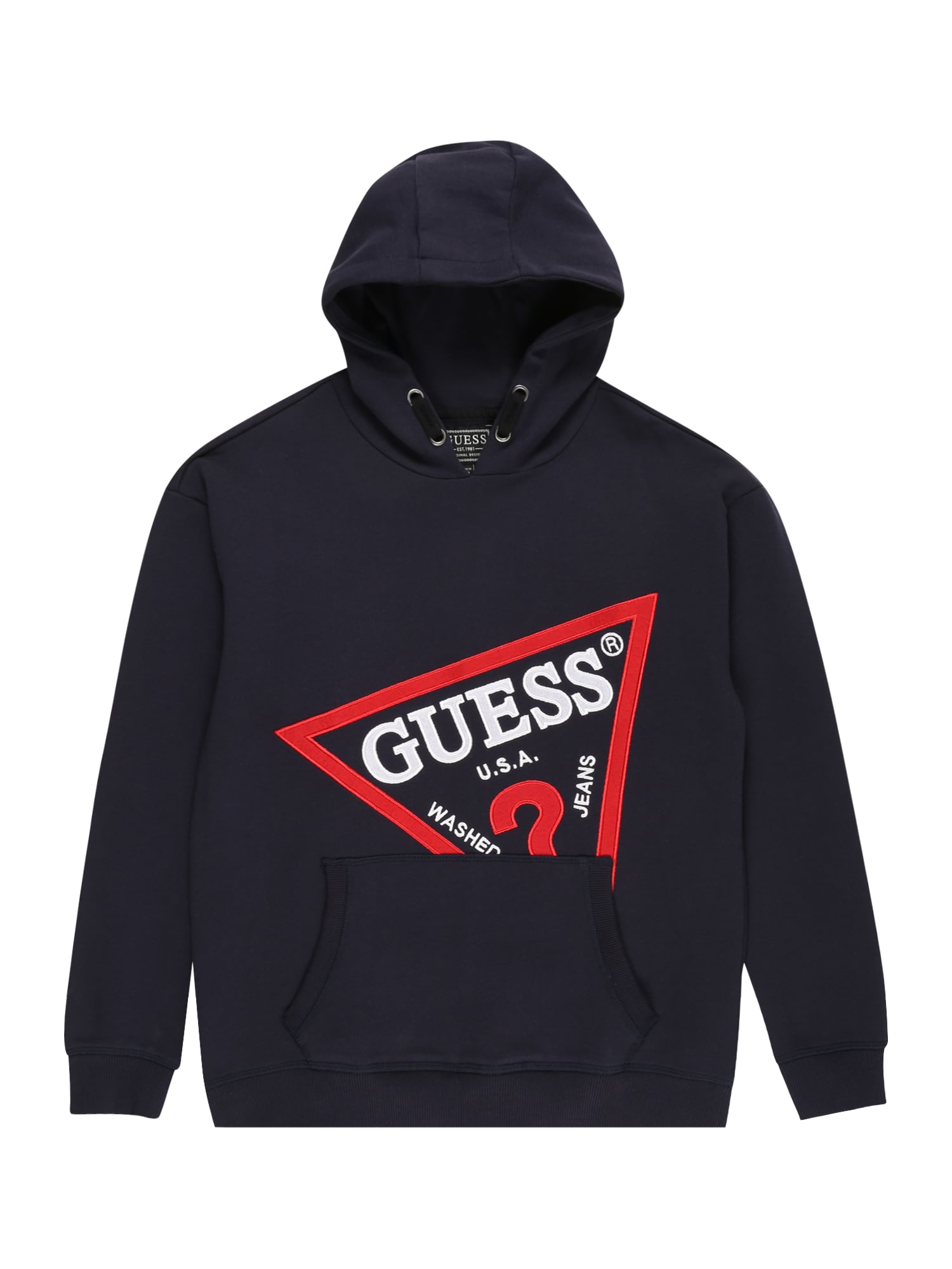 GUESS Majica  nočno modra / rdeča / bela