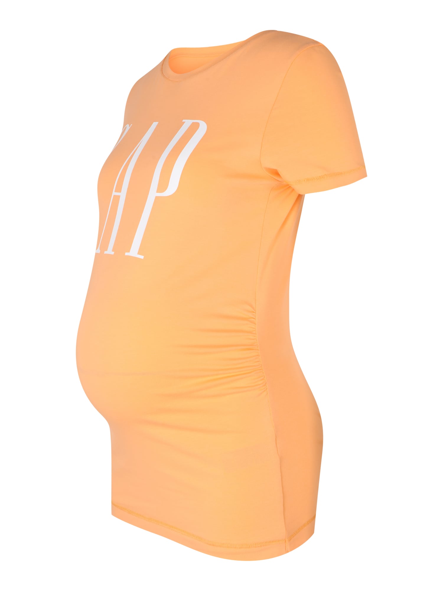 Gap Maternity Majica  oranžna / bela