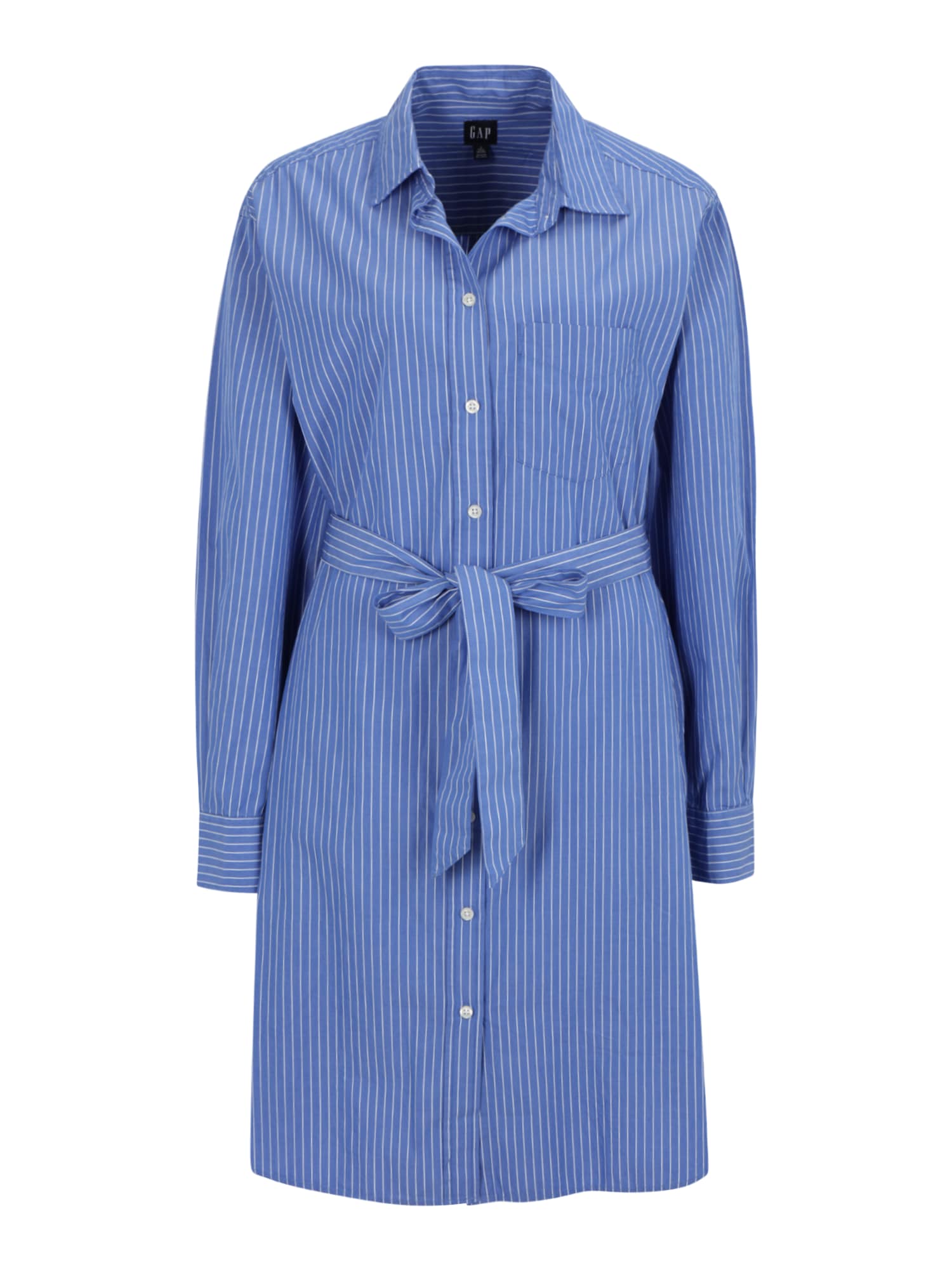Gap Tall Dolga srajca  modra / bela