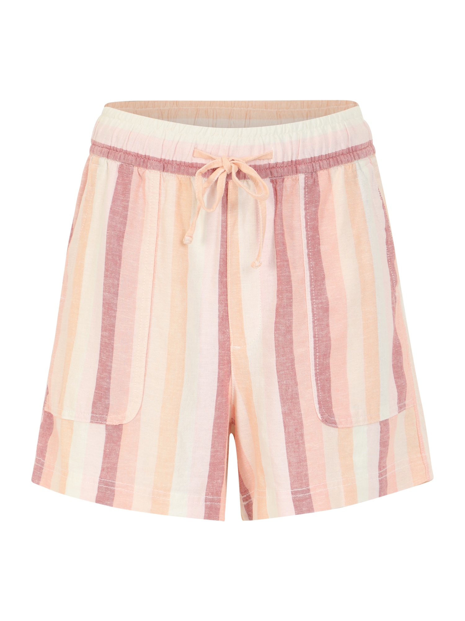 Gap Tall Hlače  pastelno oranžna / roza / temno roza / bela