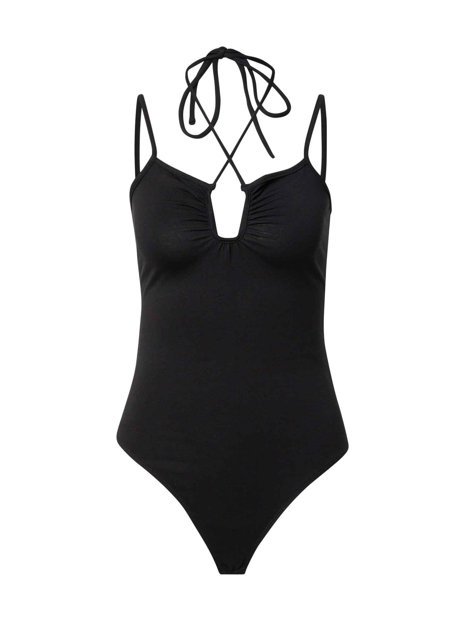 Gina Tricot Bodi majica 'Taryn'  črna