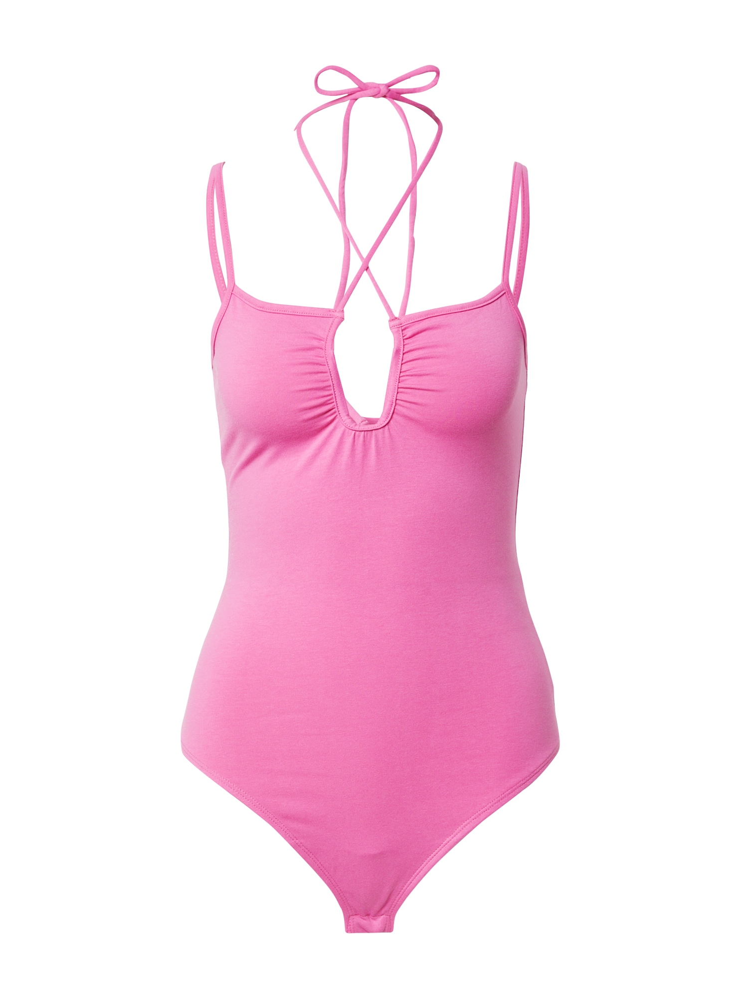 Gina Tricot Bodi majica 'Taryn'  roza