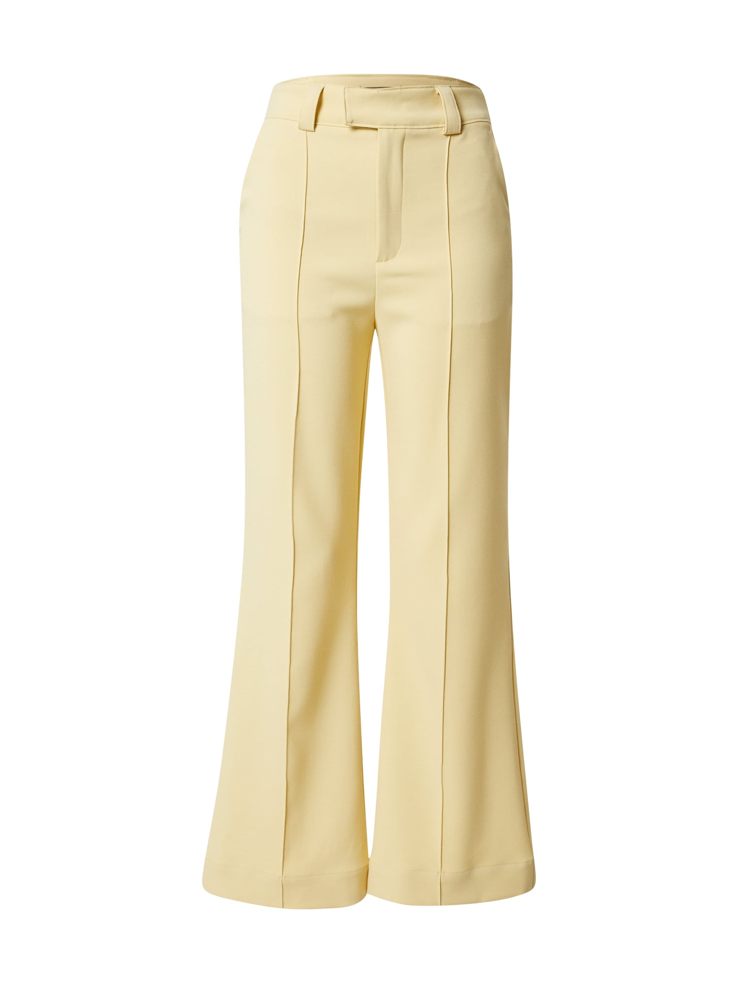 Gina Tricot Hlače 'Johanna'  pastelno rumena