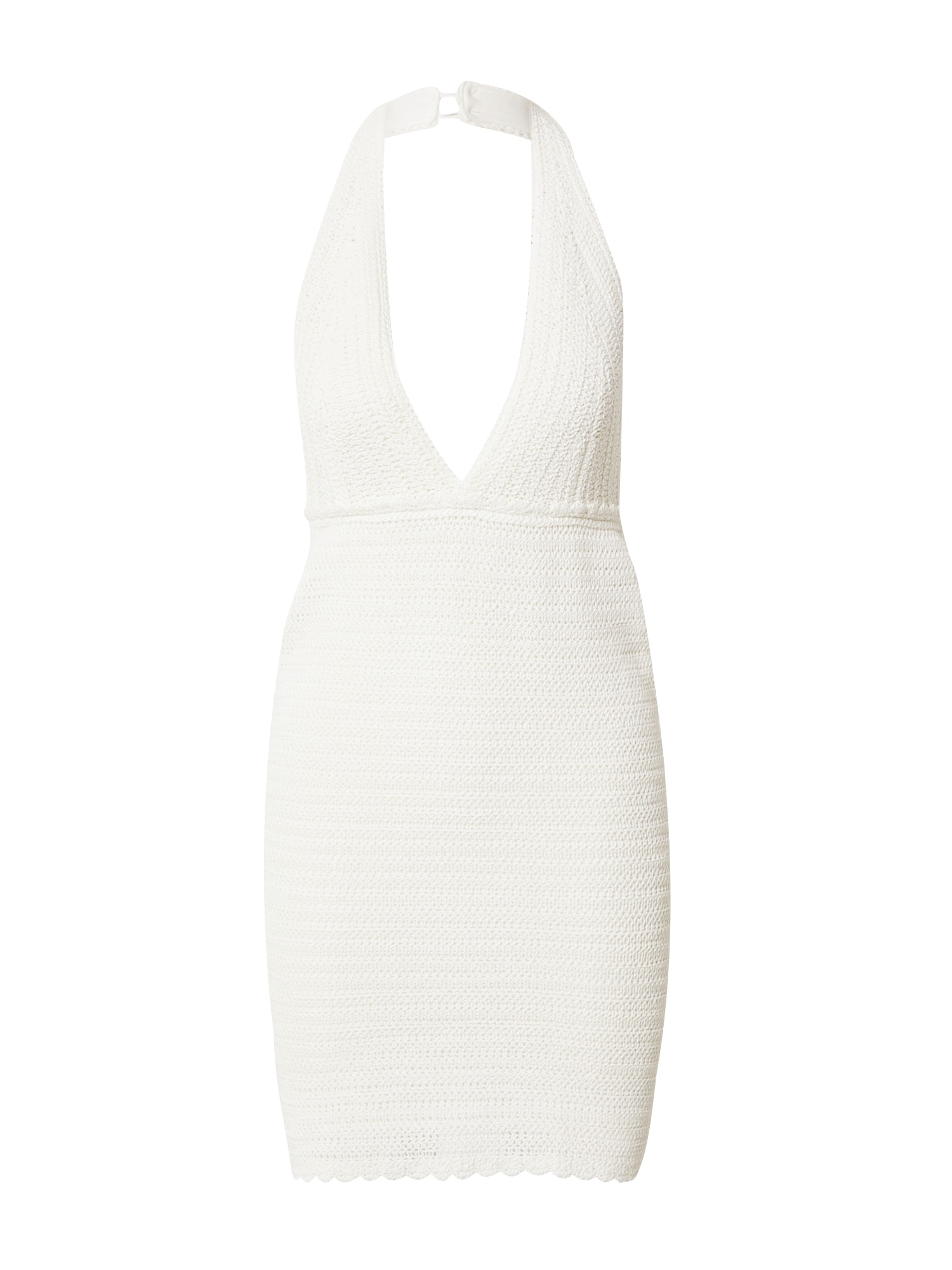 Gina Tricot Pletena obleka 'Ylvie'  off-bela