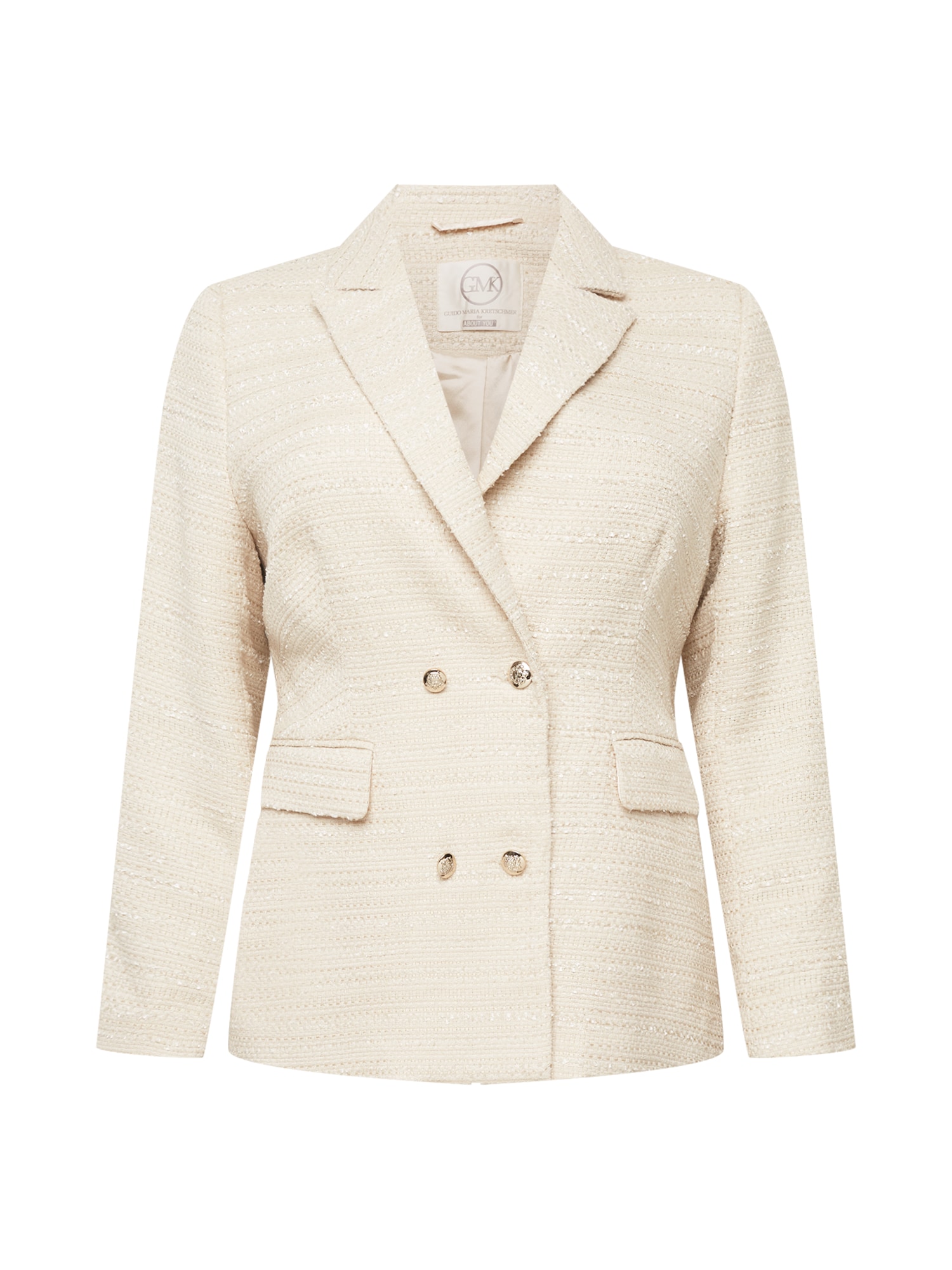 Guido Maria Kretschmer Curvy Collection Blazer 'Malou'  kremna