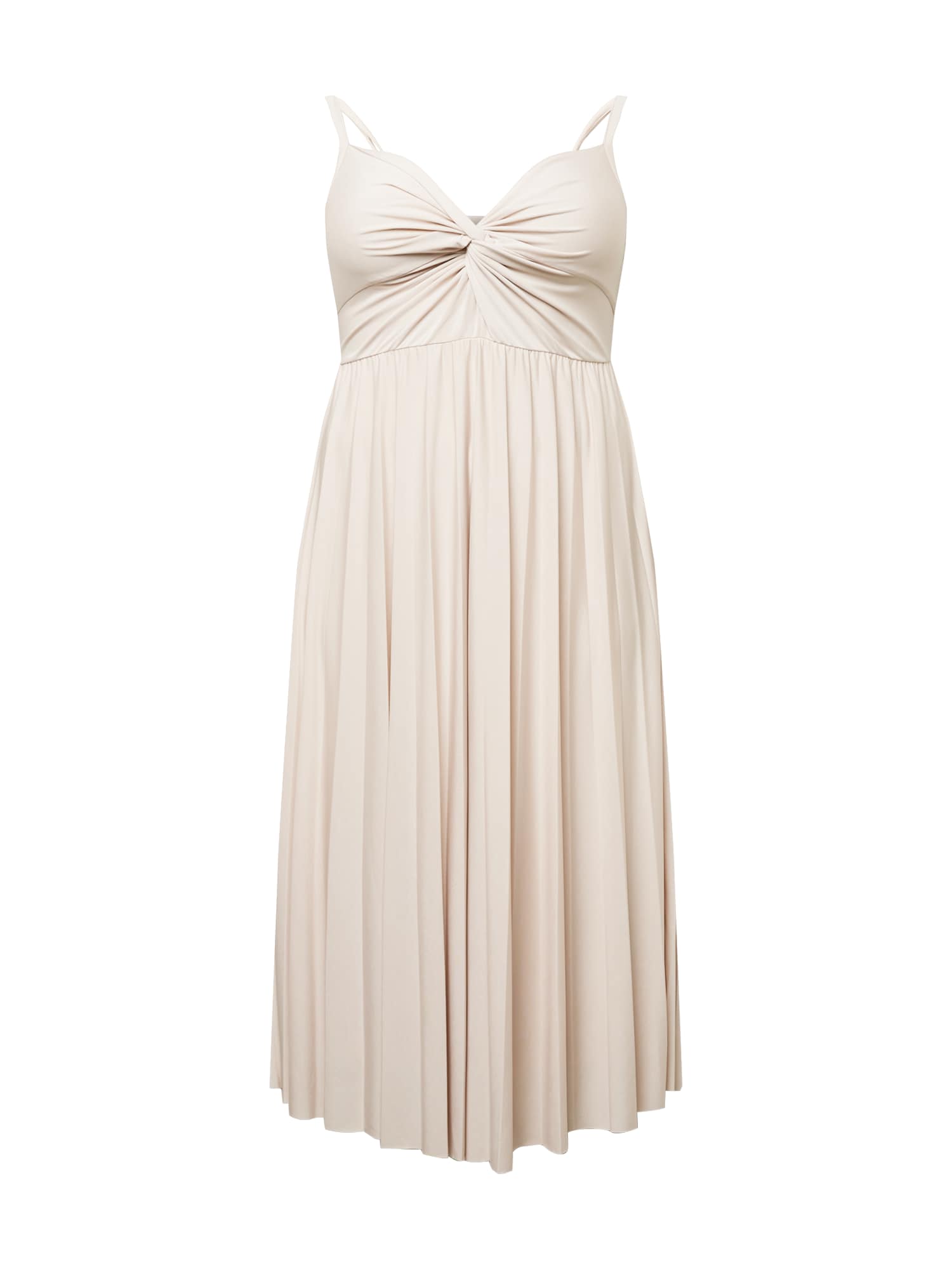 Guido Maria Kretschmer Curvy Collection Obleka 'Jolie'  bež