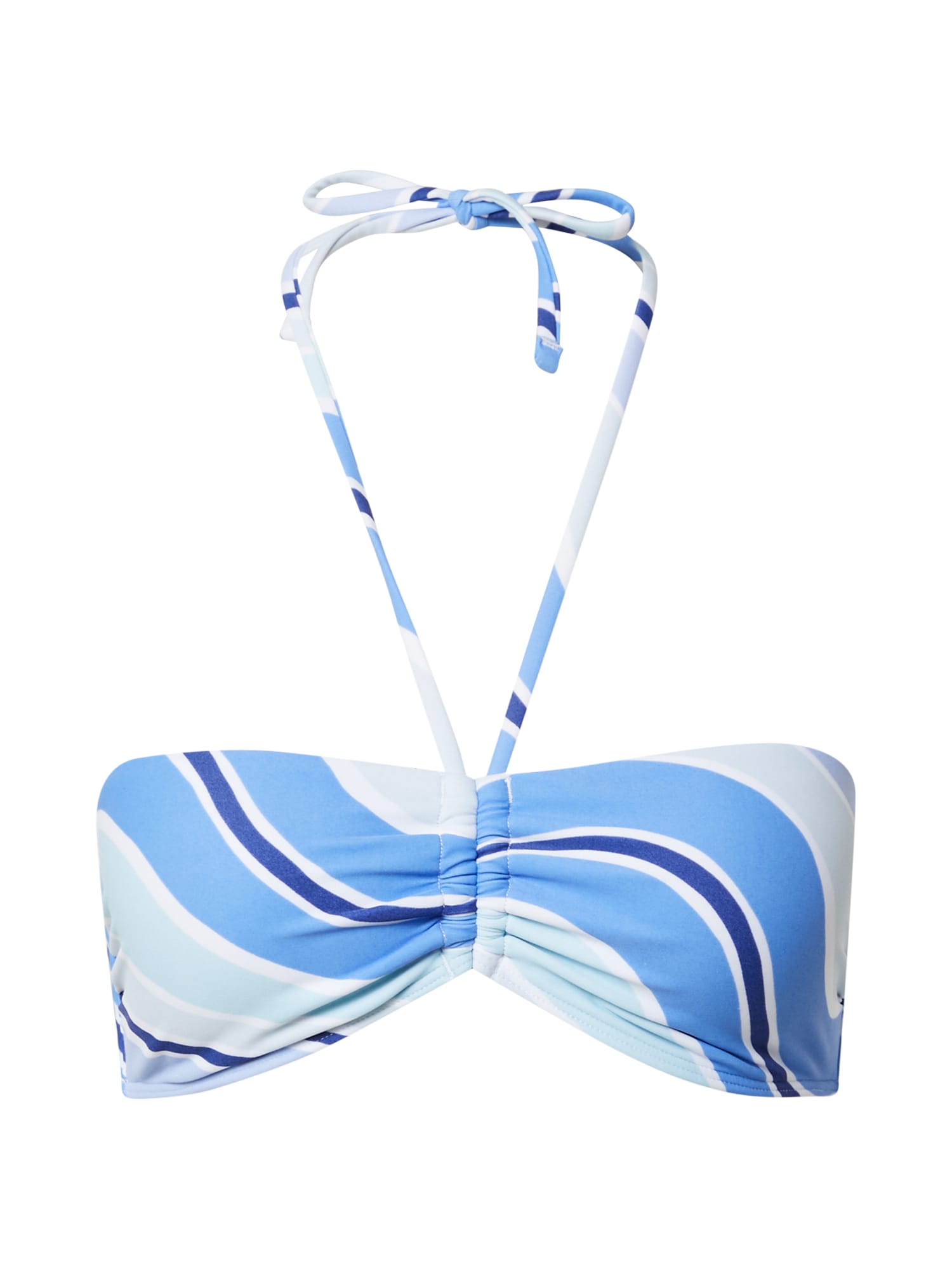 HOLLISTER Bikini zgornji del 'FLAT'  modra / mornarska / svetlo modra