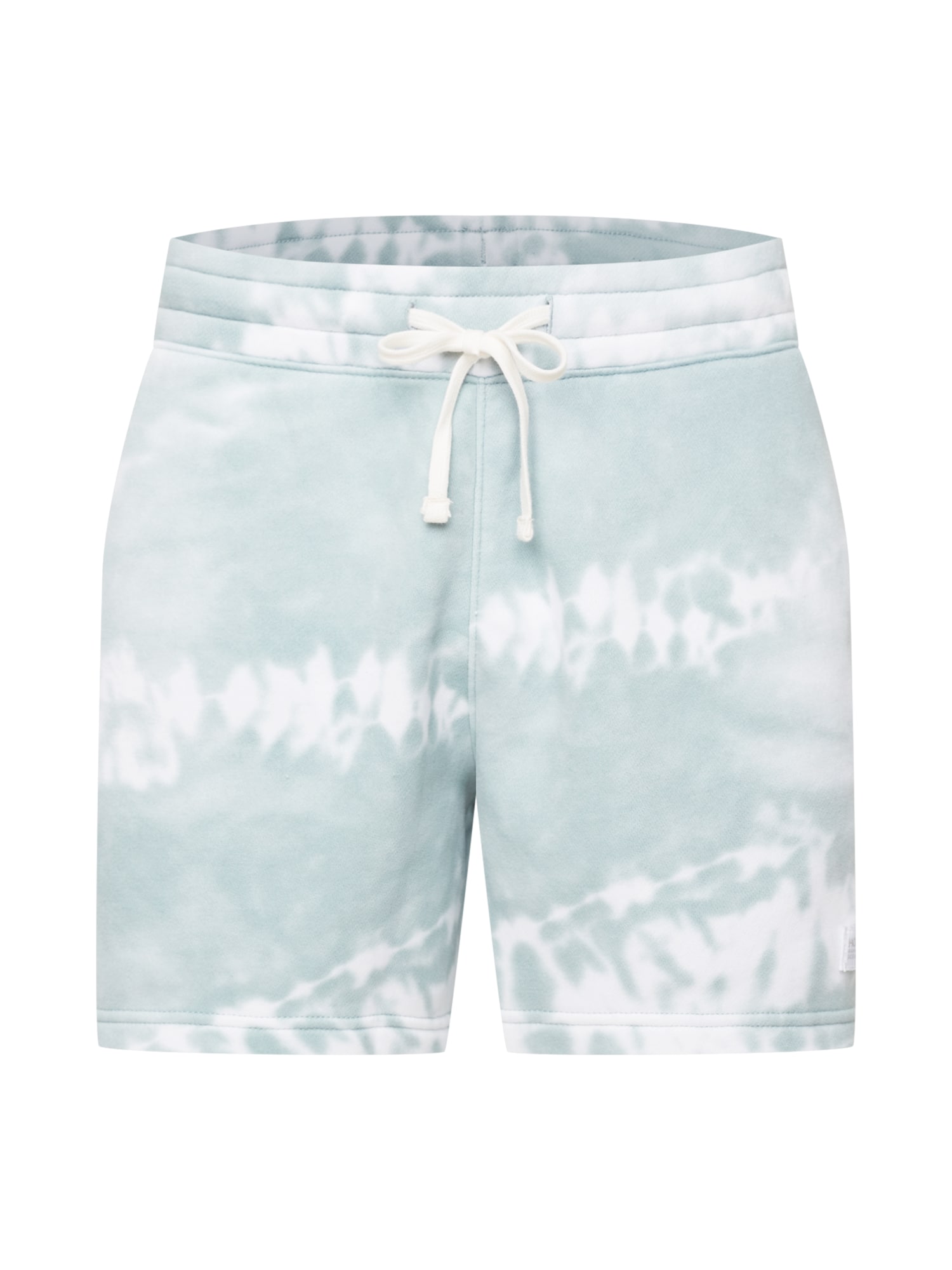 HOLLISTER Hlače  pastelno zelena / bela