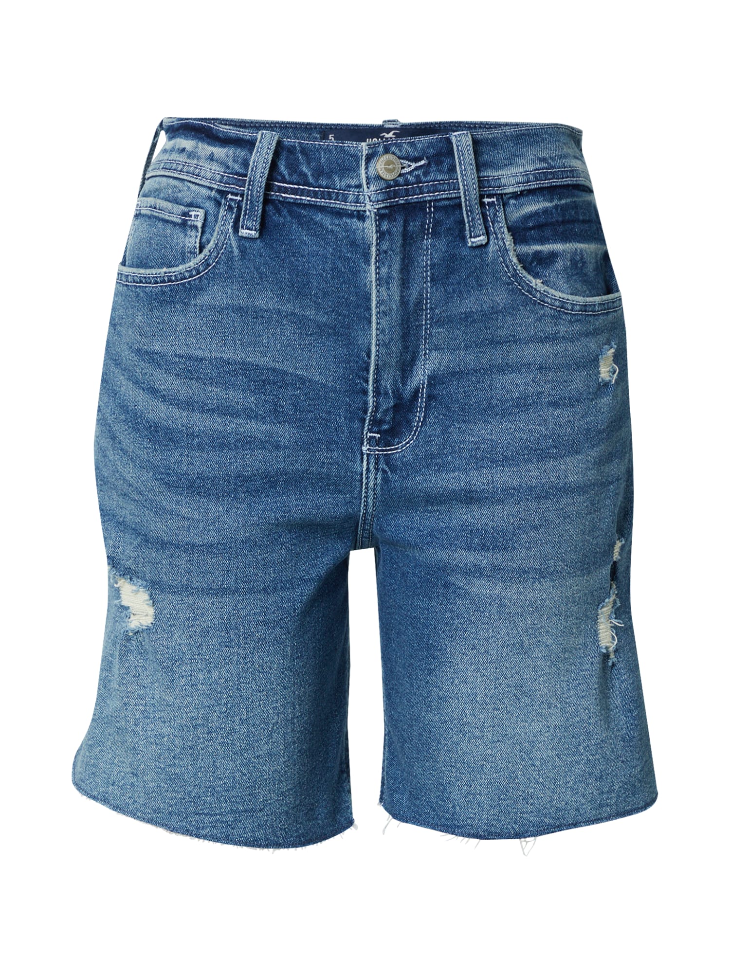 HOLLISTER Kavbojke  moder denim