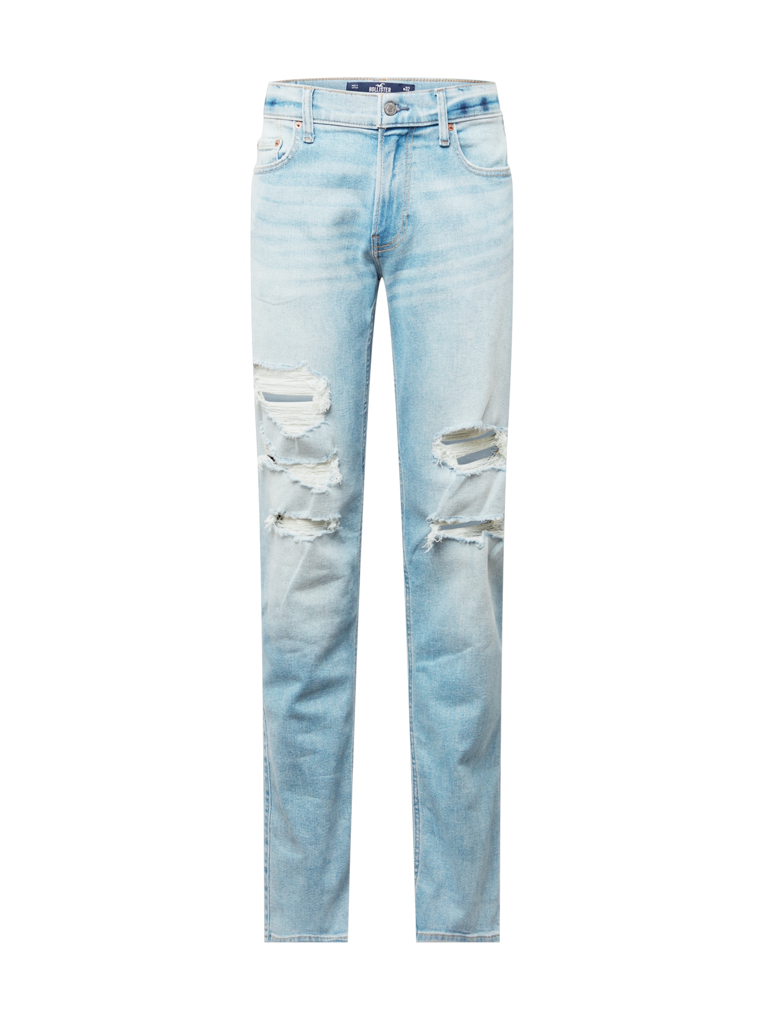 HOLLISTER Kavbojke  svetlo modra