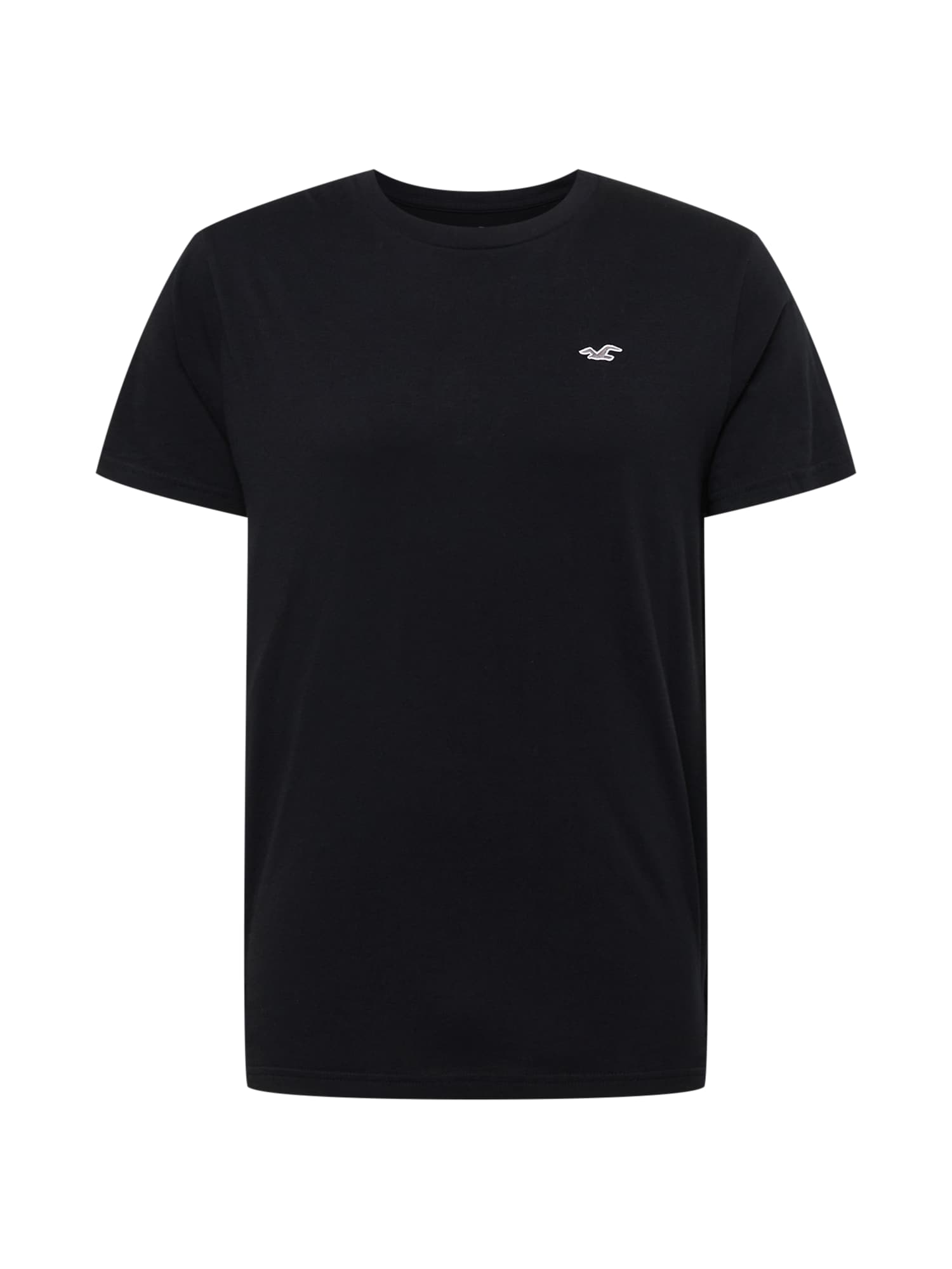 HOLLISTER Majica  črna / bela