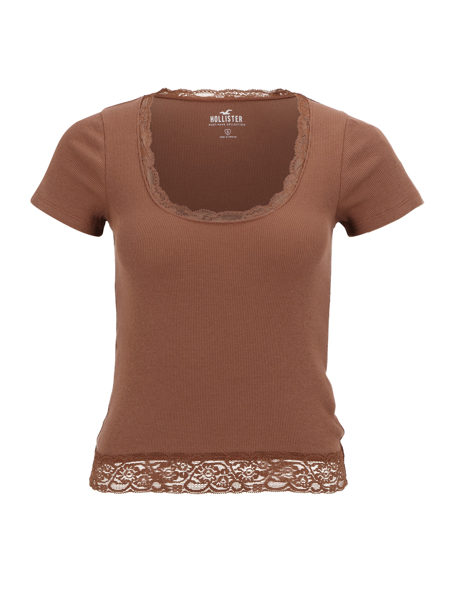 HOLLISTER Majica  karamel