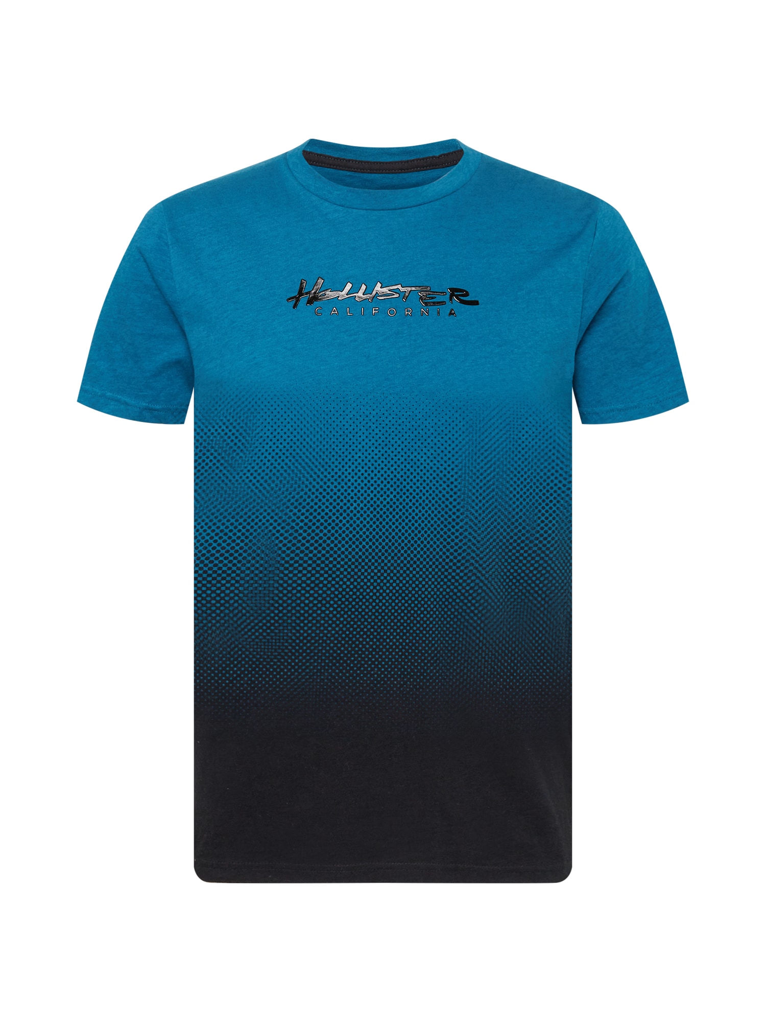 HOLLISTER Majica  modra / črna